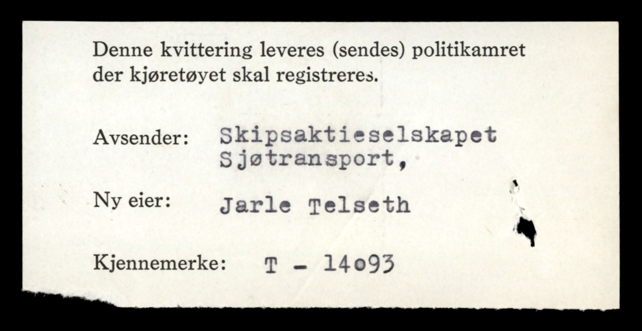 Møre og Romsdal vegkontor - Ålesund trafikkstasjon, AV/SAT-A-4099/F/Fe/L0043: Registreringskort for kjøretøy T 14080 - T 14204, 1927-1998, s. 288
