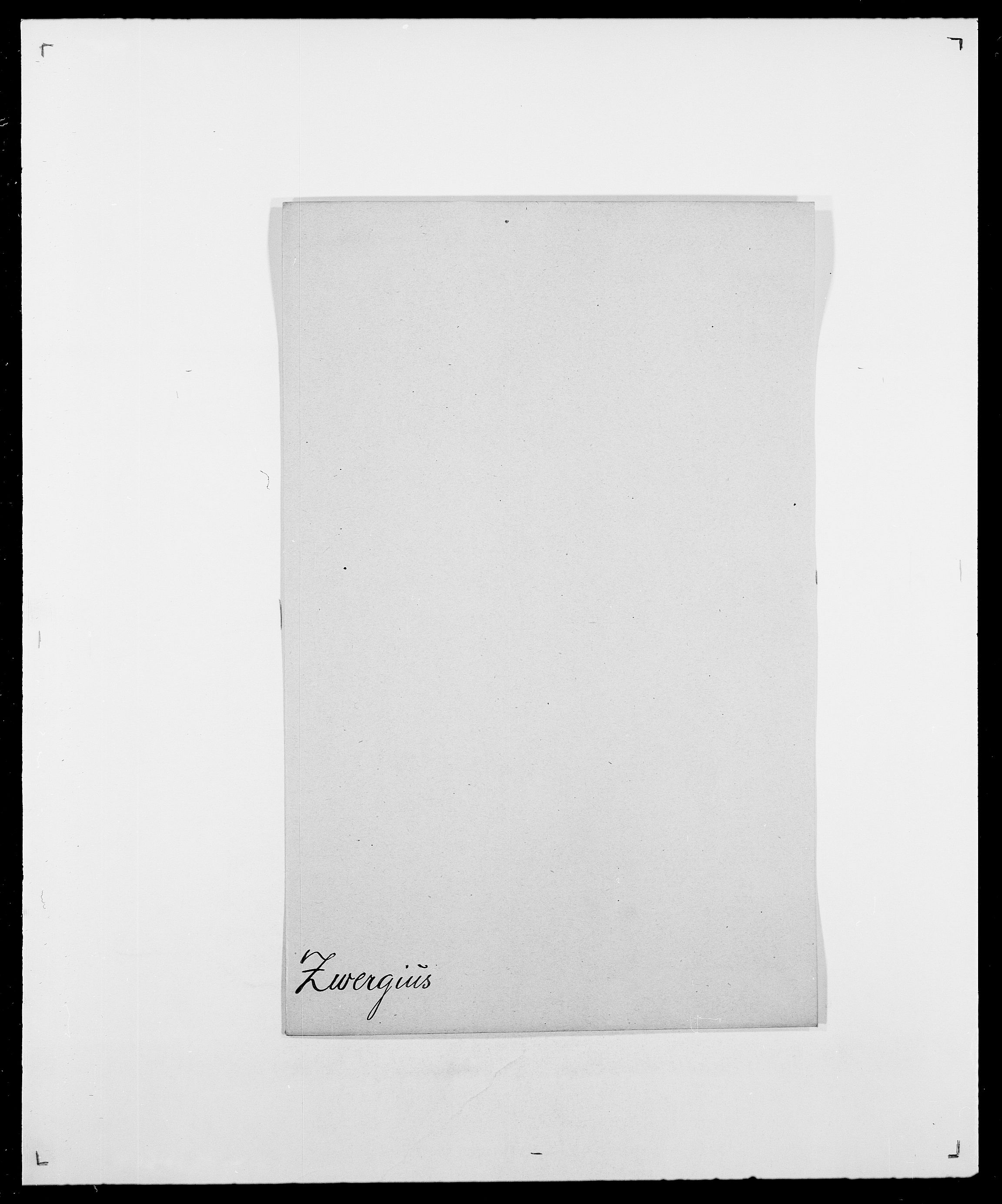 Delgobe, Charles Antoine - samling, AV/SAO-PAO-0038/D/Da/L0043: Wulfsberg - v. Zanten, s. 210