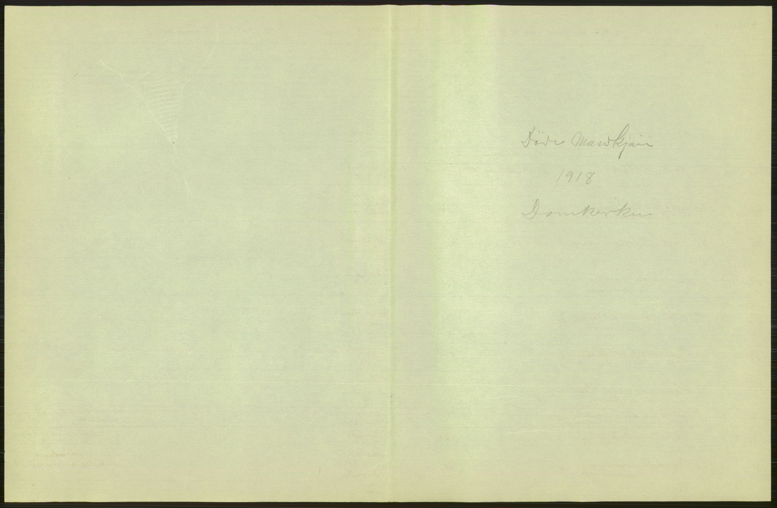 Statistisk sentralbyrå, Sosiodemografiske emner, Befolkning, RA/S-2228/D/Df/Dfb/Dfbh/L0039: Bergen: Døde., 1918, s. 21