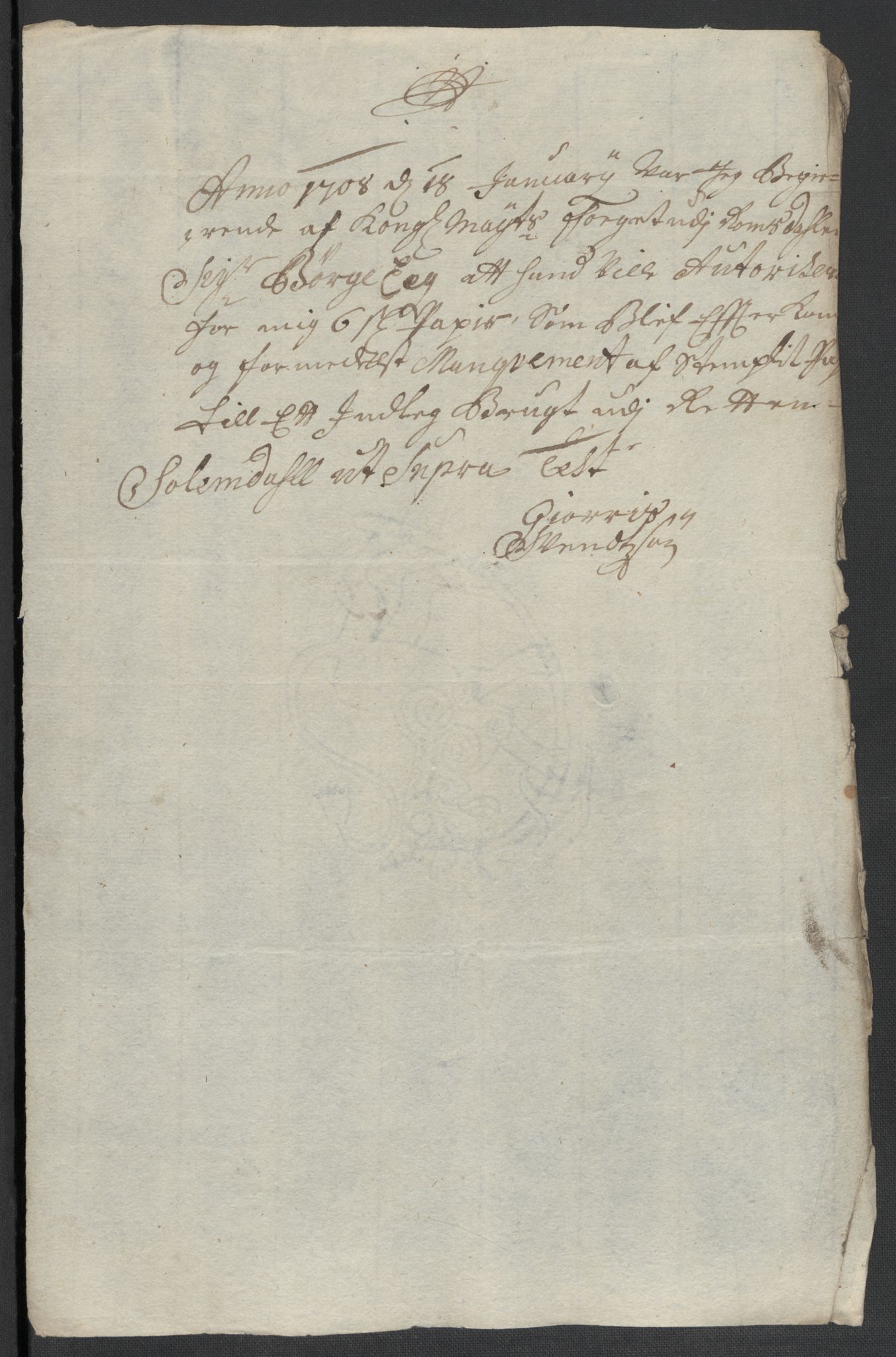 Rentekammeret inntil 1814, Reviderte regnskaper, Fogderegnskap, RA/EA-4092/R55/L3658: Fogderegnskap Romsdal, 1707-1708, s. 314