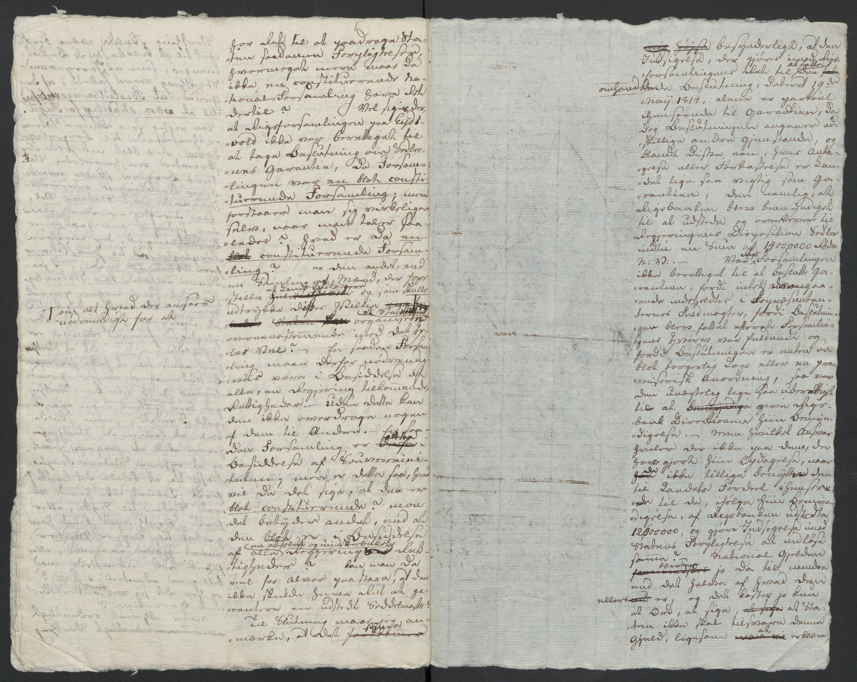 Christie, Wilhelm Frimann Koren, AV/RA-PA-0014/F/L0005: Christies dokumenter fra Stortinget, 1815-1816, s. 492