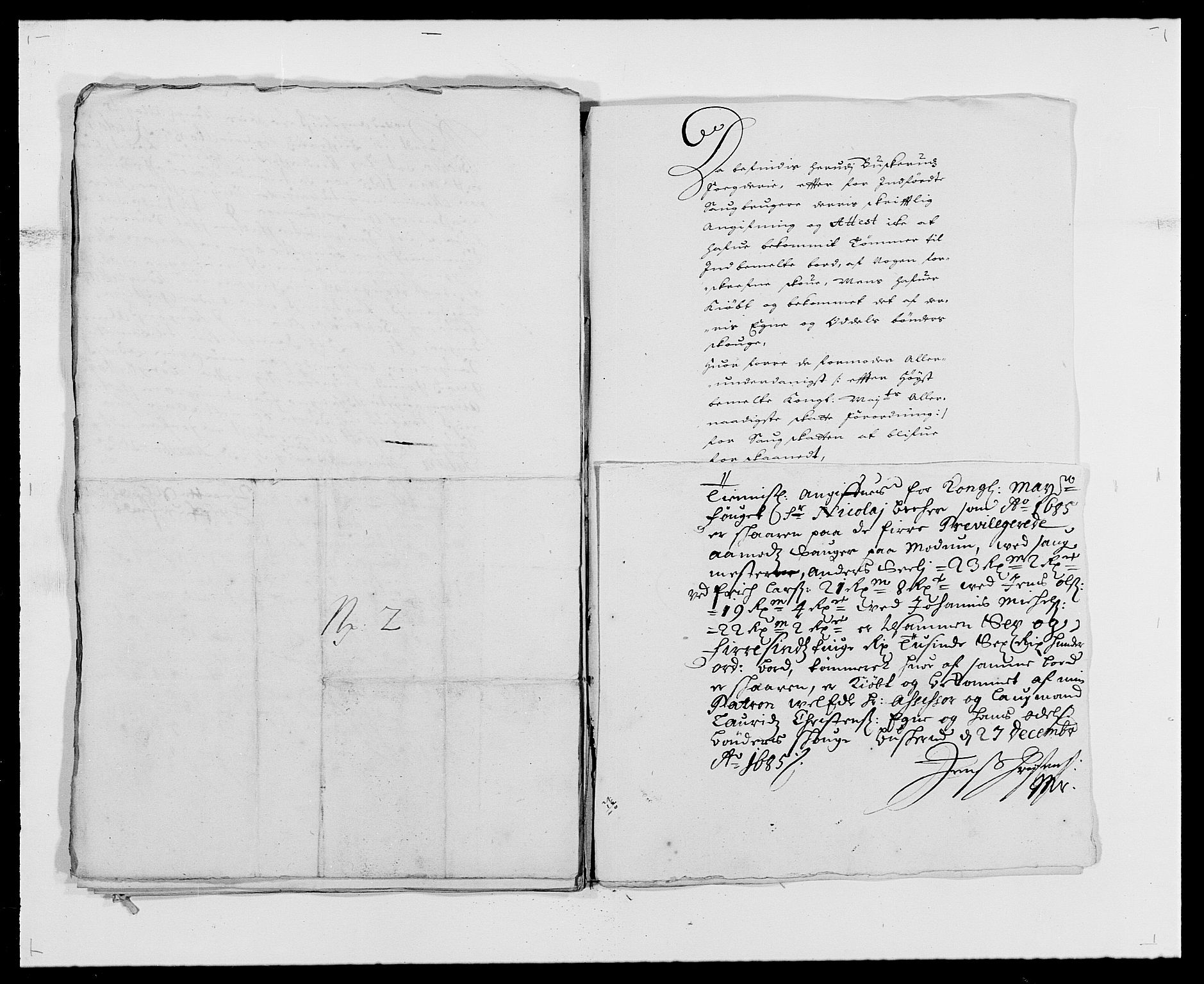Rentekammeret inntil 1814, Reviderte regnskaper, Fogderegnskap, RA/EA-4092/R25/L1678: Fogderegnskap Buskerud, 1685-1686, s. 111