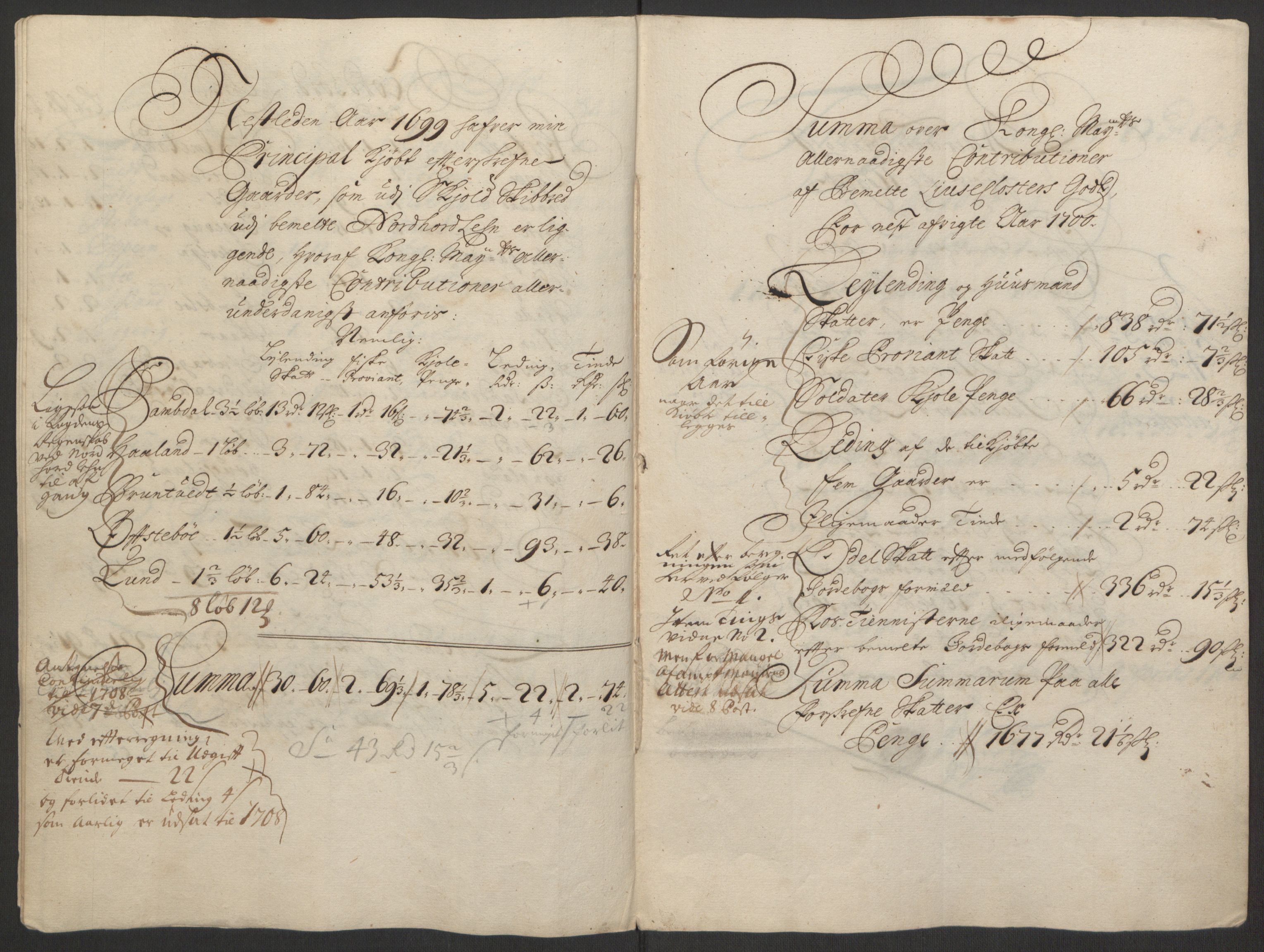 Rentekammeret inntil 1814, Reviderte regnskaper, Fogderegnskap, RA/EA-4092/R50/L3159: Fogderegnskap Lyse kloster, 1691-1709, s. 117