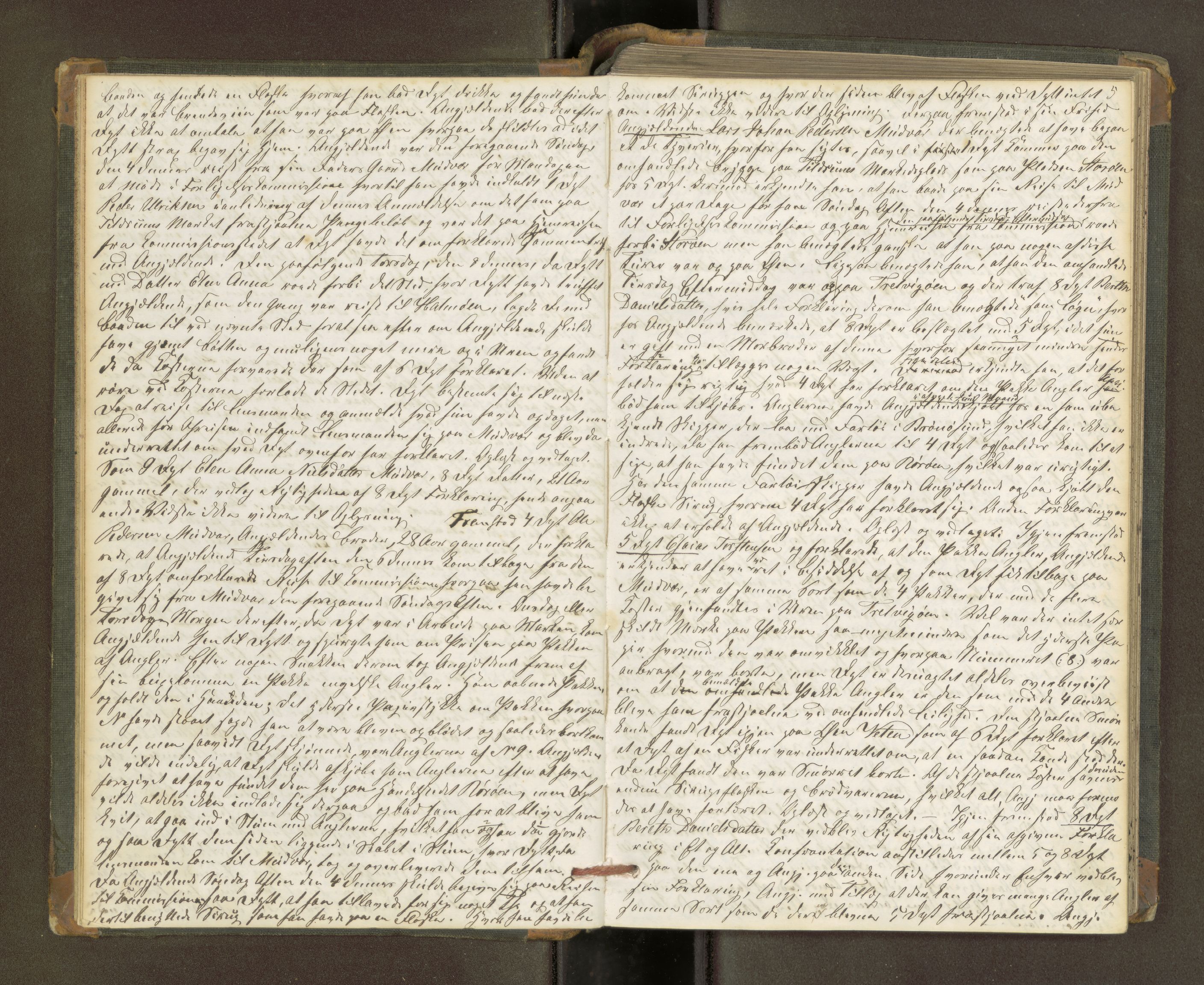 Søndre Helgeland sorenskriveri, AV/SAT-A-4575/1/1/1B/1Ba/L0002: ekstrarettsprotokoll, 1867-1871, s. 4b-5a