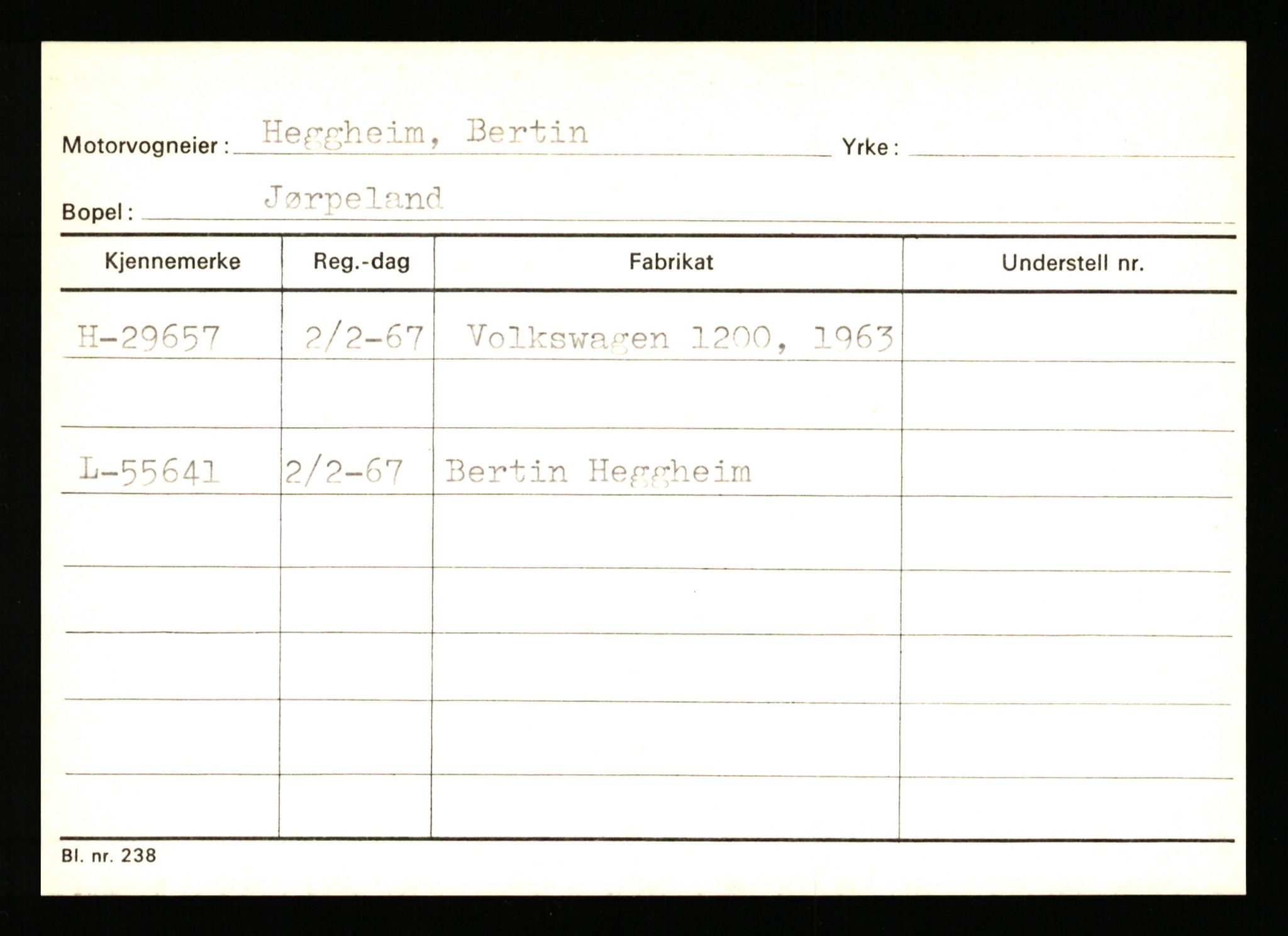 Stavanger trafikkstasjon, SAST/A-101942/0/G/L0005: Registreringsnummer: 23000 - 34245, 1930-1971, s. 2069