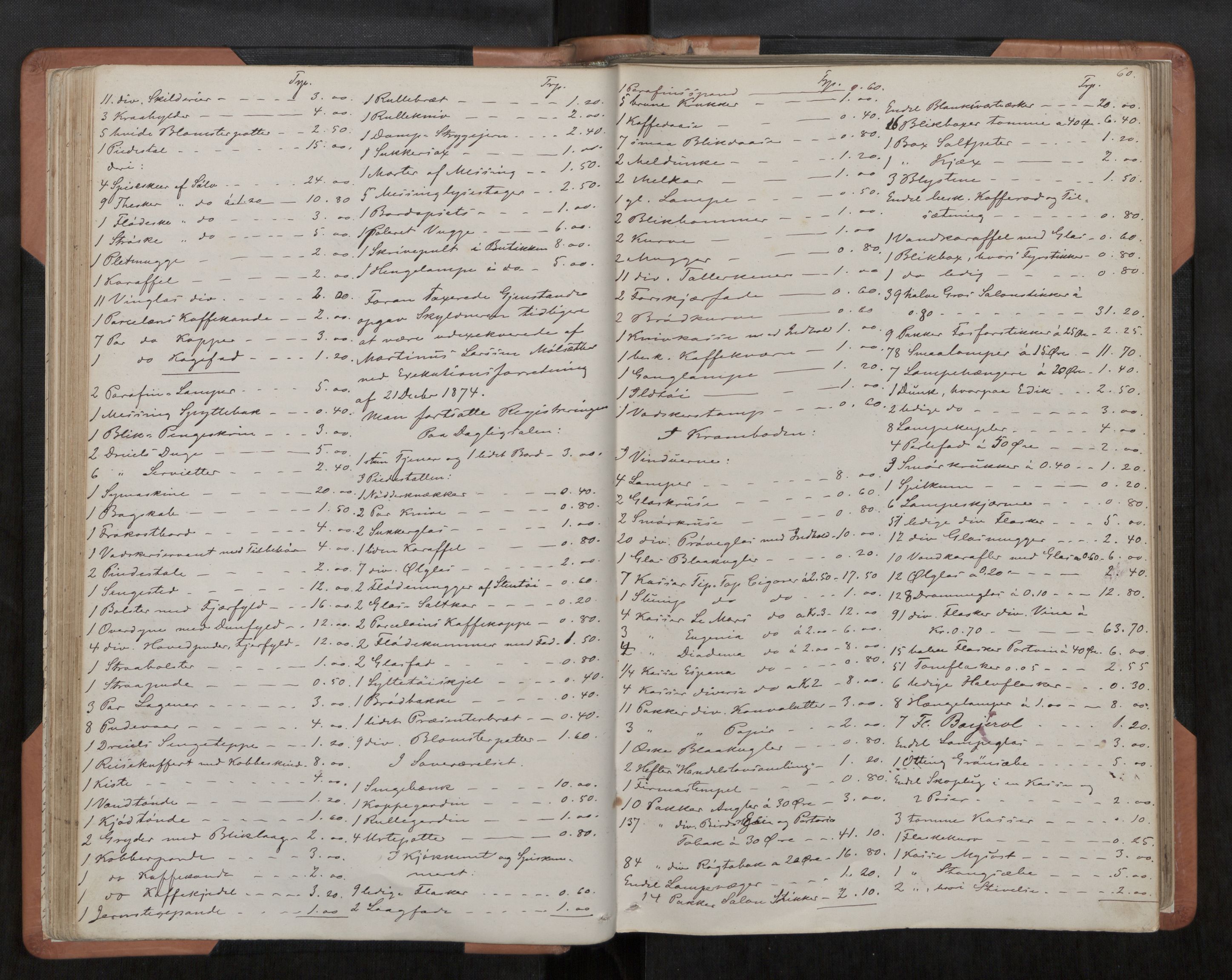 Ålesund byfogd, AV/SAT-A-4384/0001/03/03C/L0003: Registreringsprotokoll, 1876-1892, s. 60
