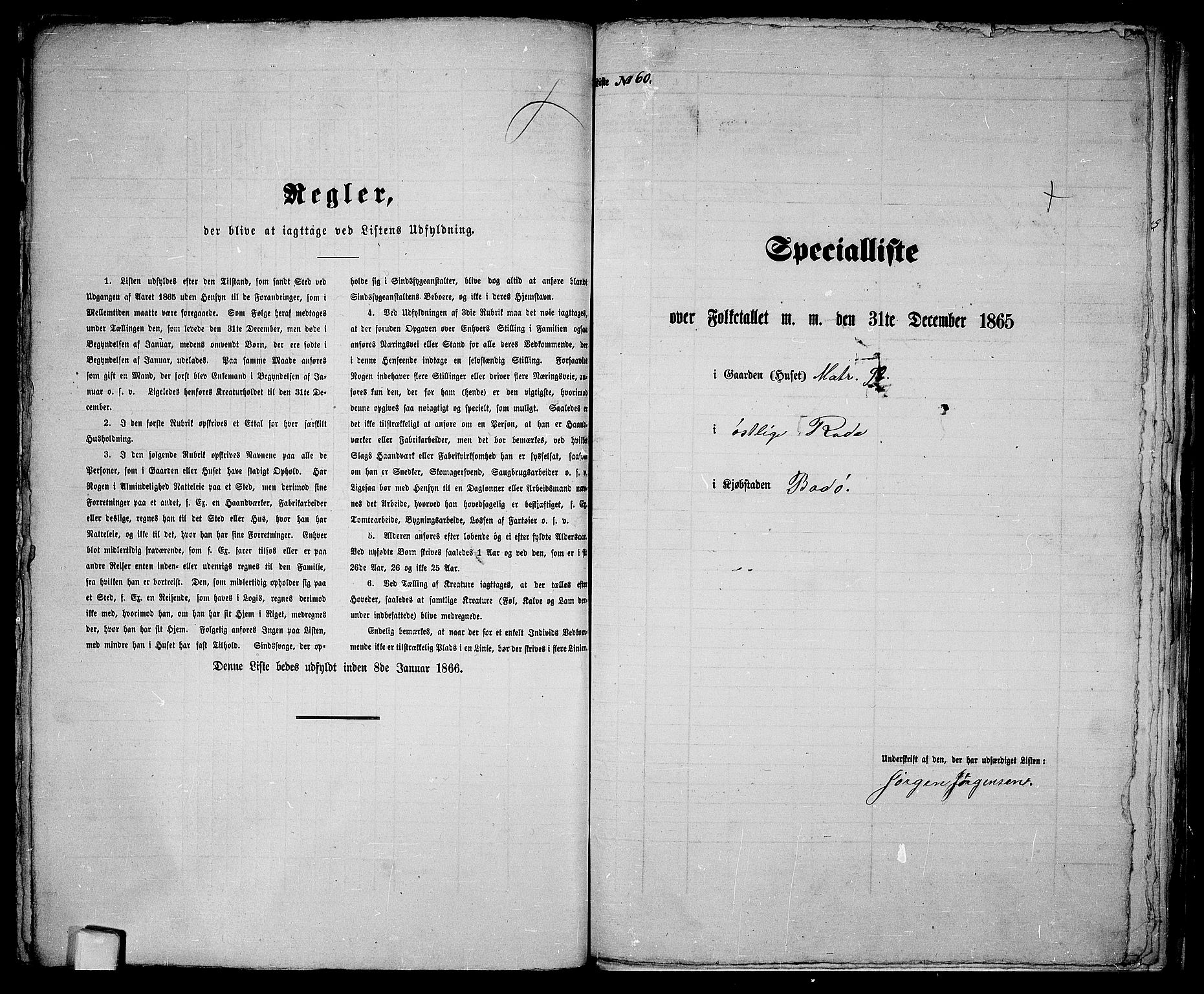 RA, Folketelling 1865 for 1804B Bodø prestegjeld, Bodø kjøpstad, 1865, s. 113