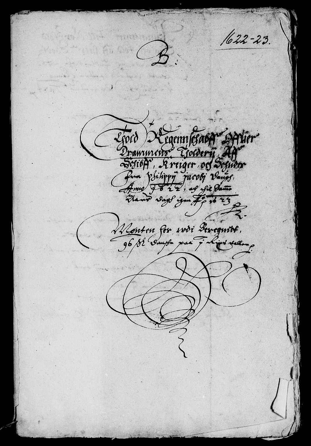 Rentekammeret inntil 1814, Reviderte regnskaper, Lensregnskaper, RA/EA-5023/R/Rb/Rbm/L0003: Eiker len, 1622-1626