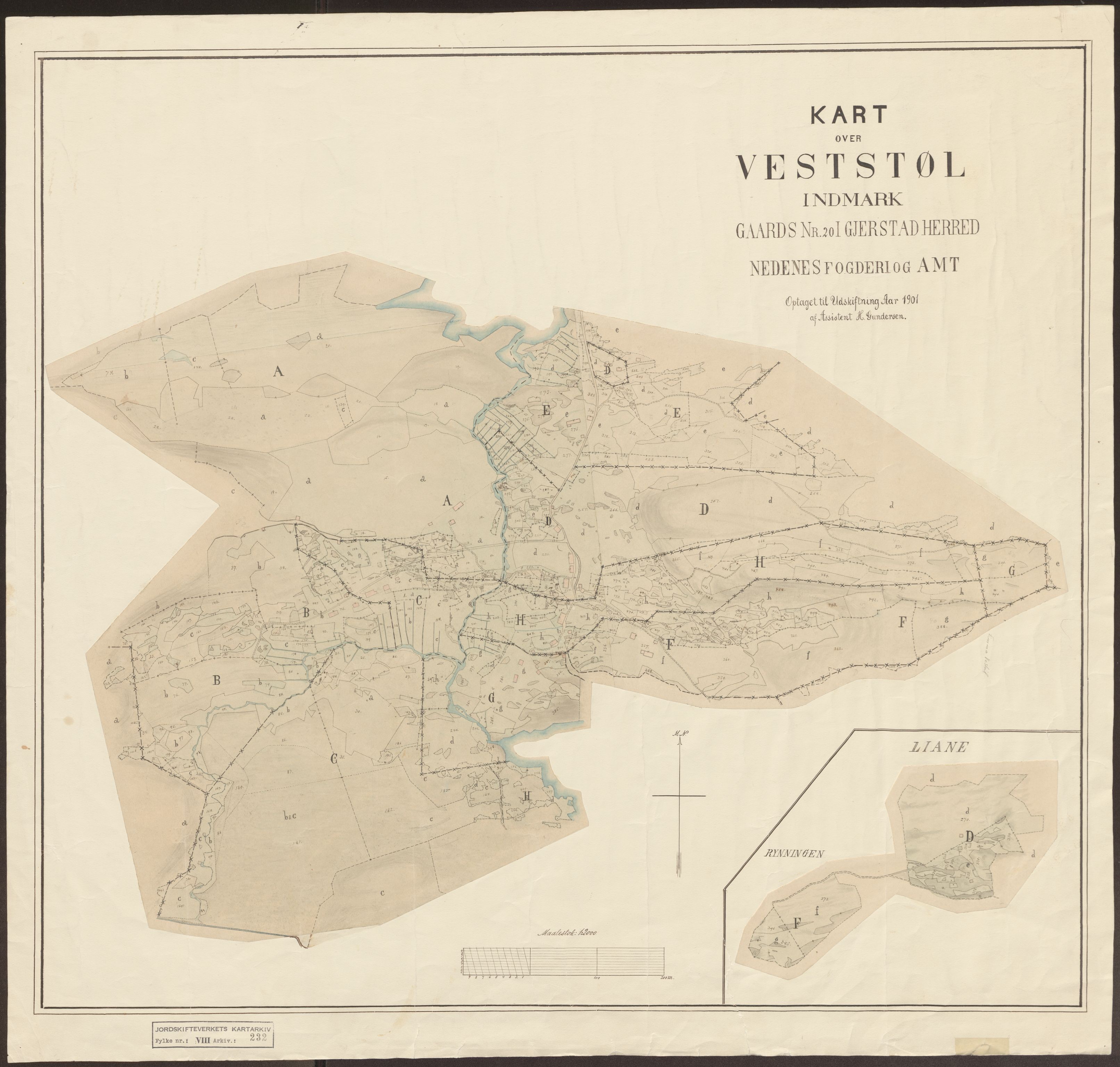 Jordskifteverkets kartarkiv, AV/RA-S-3929/T, 1859-1988, s. 267