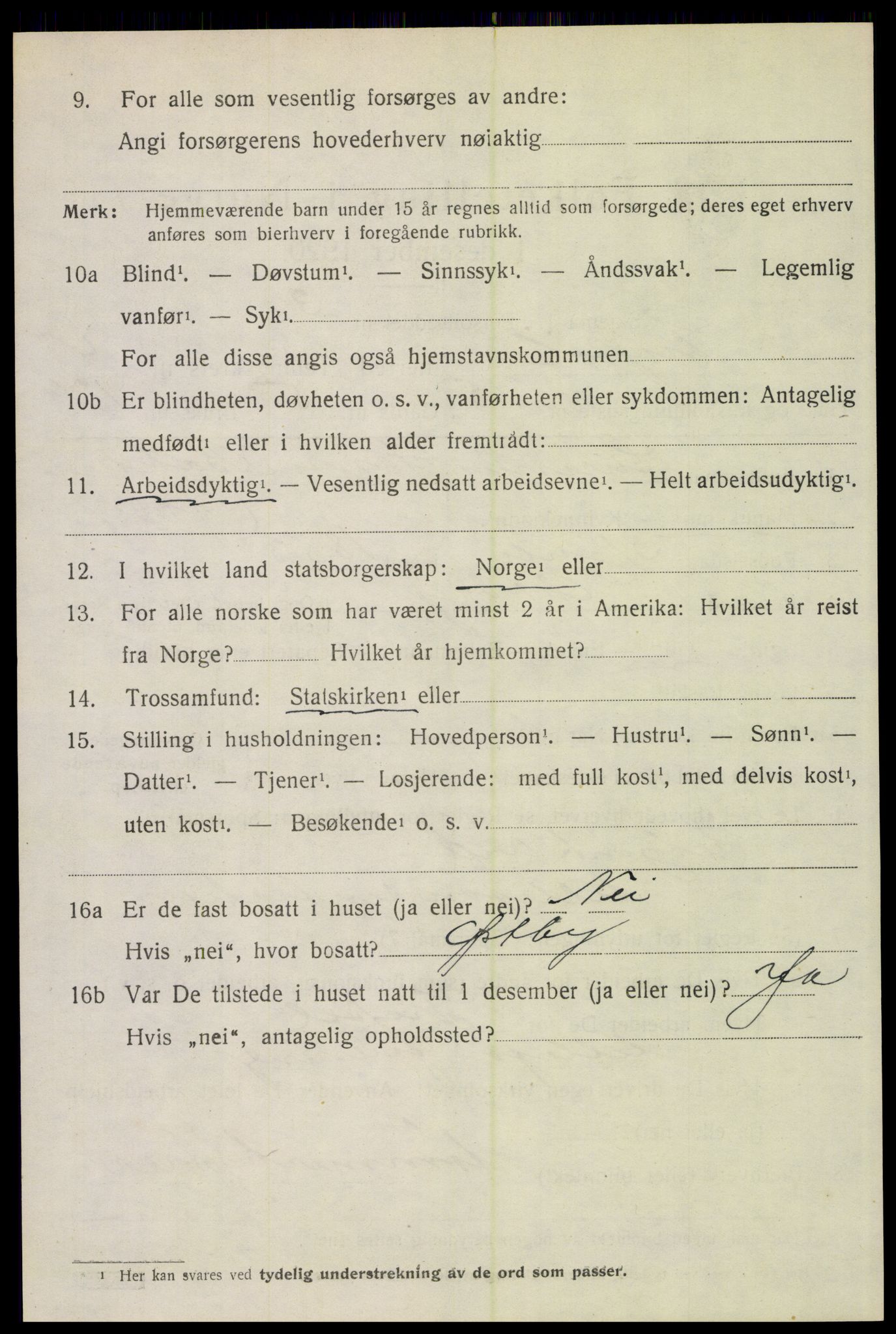 SAH, Folketelling 1920 for 0428 Trysil herred, 1920, s. 4288