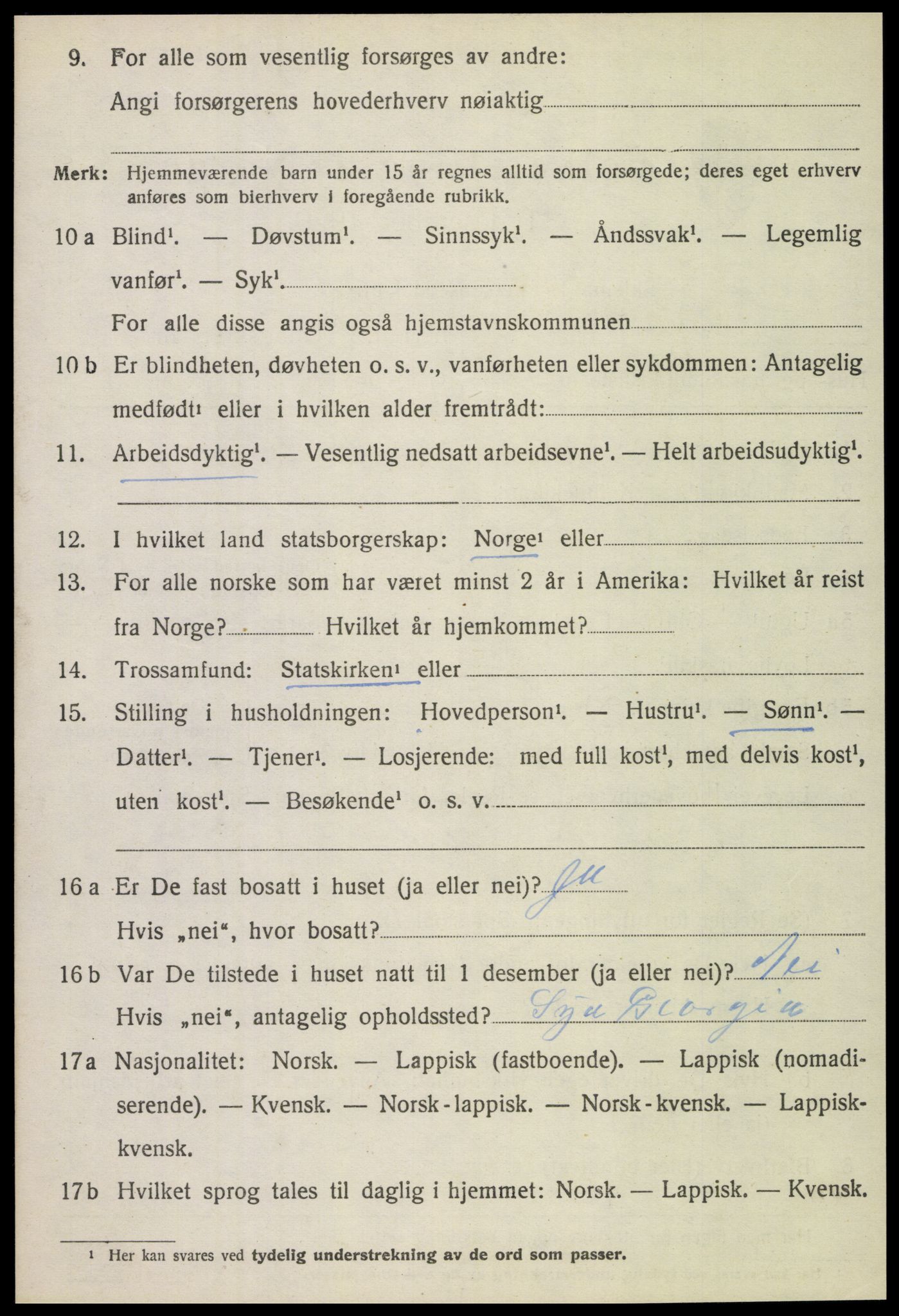 SAT, Folketelling 1920 for 1811 Bindal herred, 1920, s. 2184