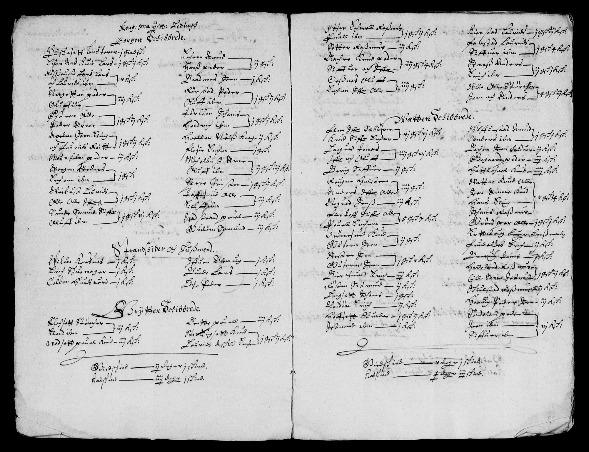 Rentekammeret inntil 1814, Reviderte regnskaper, Lensregnskaper, AV/RA-EA-5023/R/Rb/Rbt/L0113: Bergenhus len, 1648-1650
