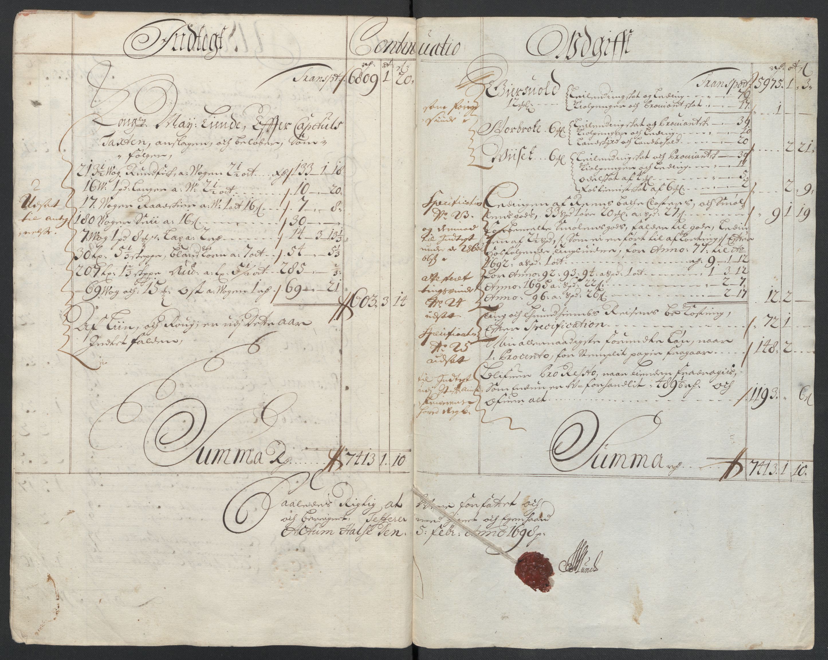 Rentekammeret inntil 1814, Reviderte regnskaper, Fogderegnskap, RA/EA-4092/R56/L3737: Fogderegnskap Nordmøre, 1697-1698, s. 11