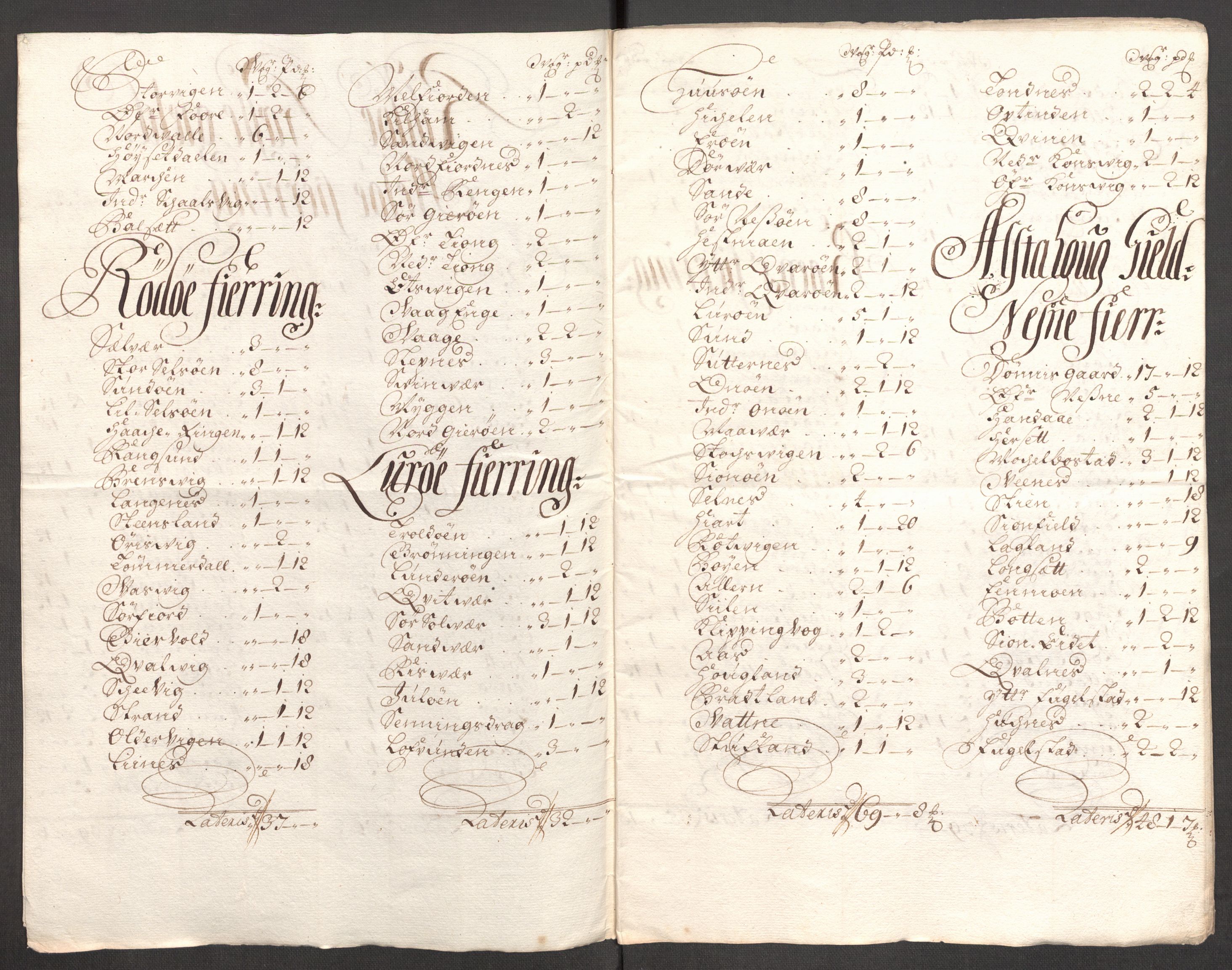 Rentekammeret inntil 1814, Reviderte regnskaper, Fogderegnskap, AV/RA-EA-4092/R65/L4511: Fogderegnskap Helgeland, 1710-1711, s. 97