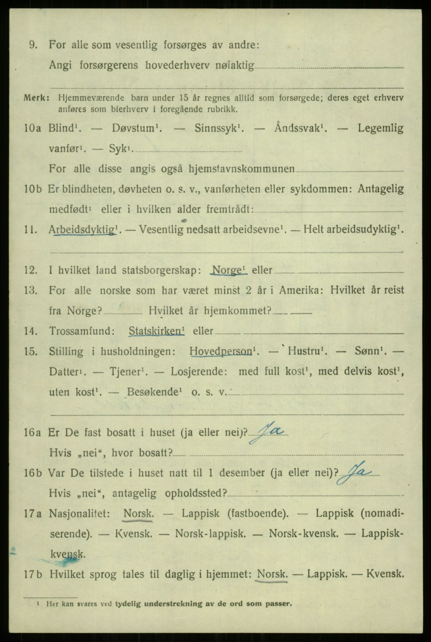 SATØ, Folketelling 1920 for 1914 Trondenes herred, 1920, s. 3168
