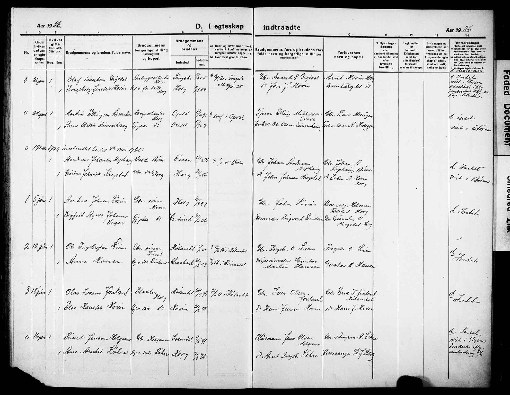 Ministerialprotokoller, klokkerbøker og fødselsregistre - Sør-Trøndelag, AV/SAT-A-1456/692/L1113: Klokkerbok nr. 692C08, 1918-1932