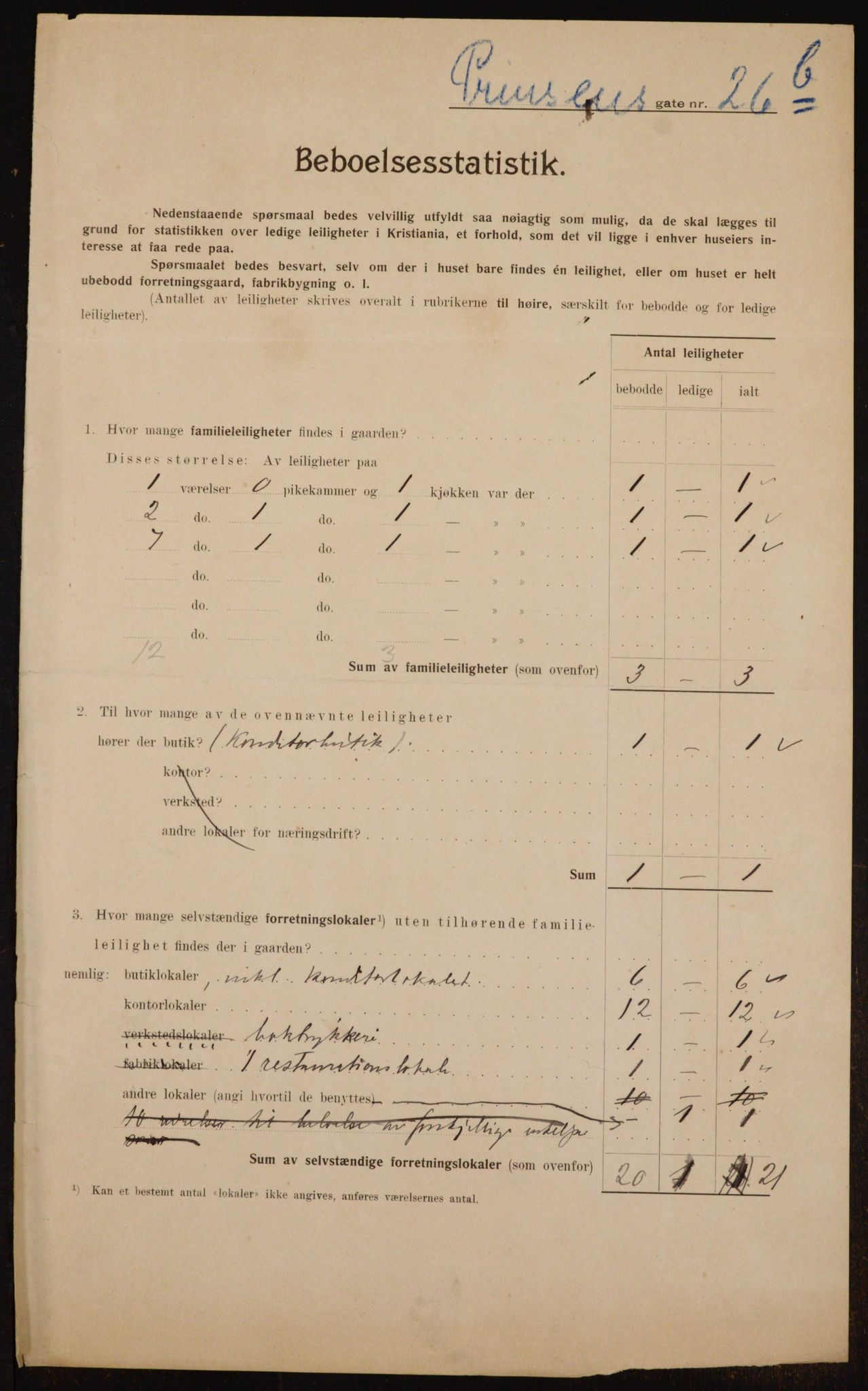 OBA, Kommunal folketelling 1.2.1910 for Kristiania, 1910, s. 77846