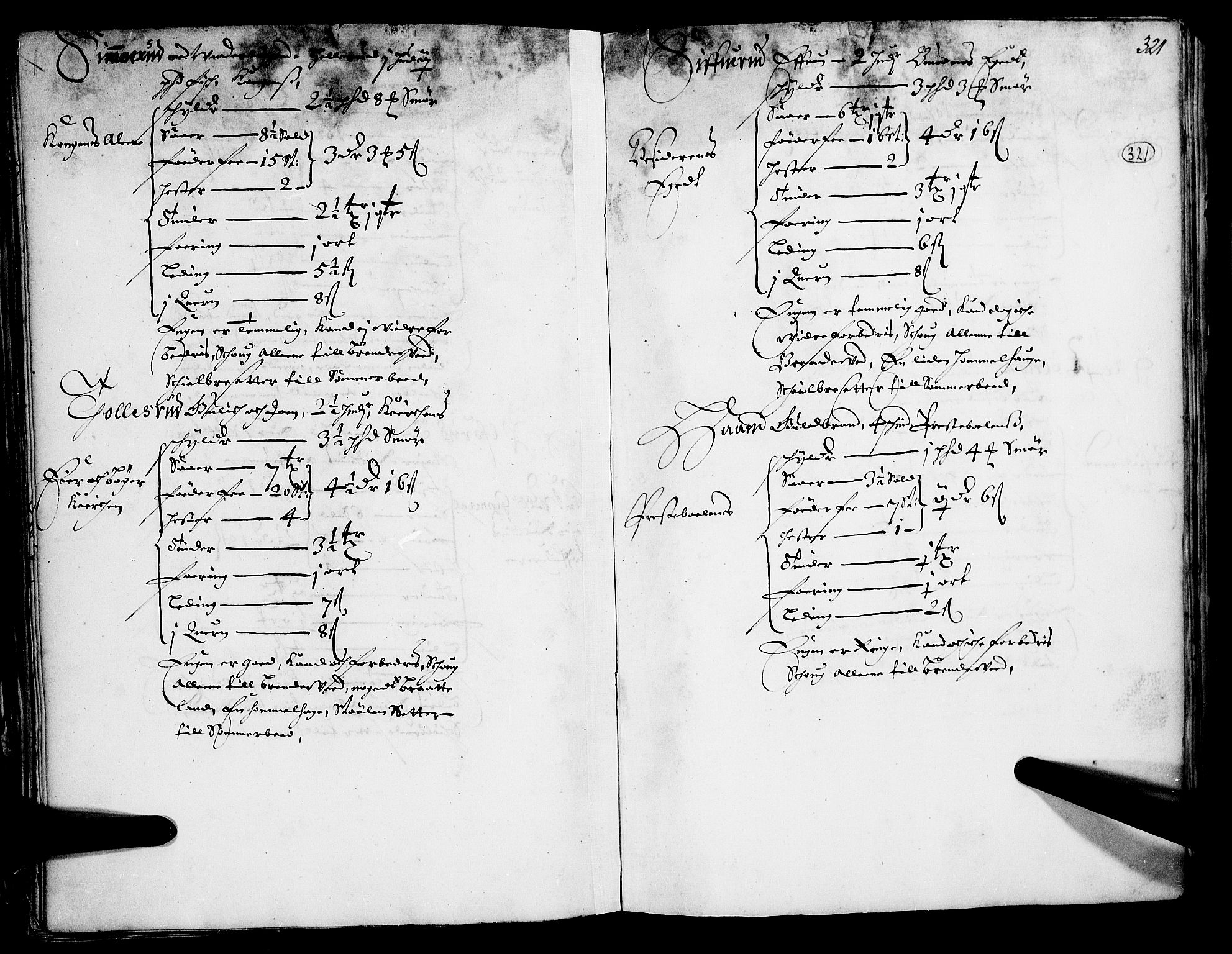 Rentekammeret inntil 1814, Realistisk ordnet avdeling, AV/RA-EA-4070/N/Nb/Nba/L0015: Gudbrandsdalen fogderi, 2. del, 1668, s. 320b-321a