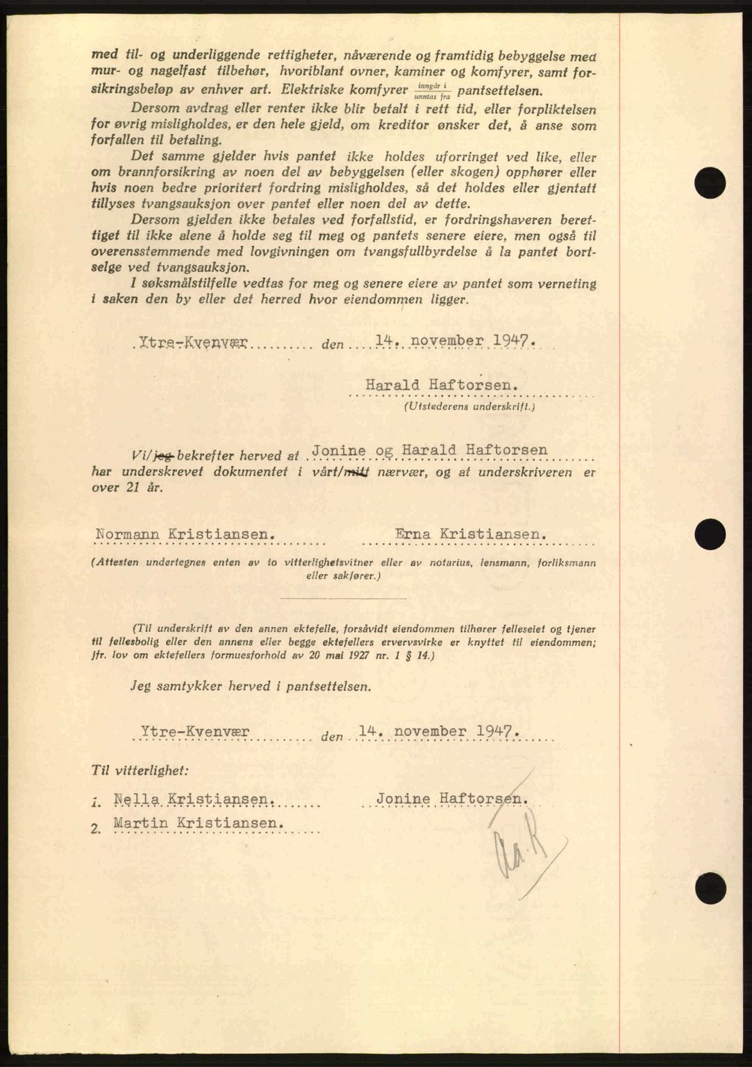 Hitra sorenskriveri, AV/SAT-A-0018/2/2C/2Ca: Pantebok nr. B1, 1939-1949, Dagboknr: 259/1948