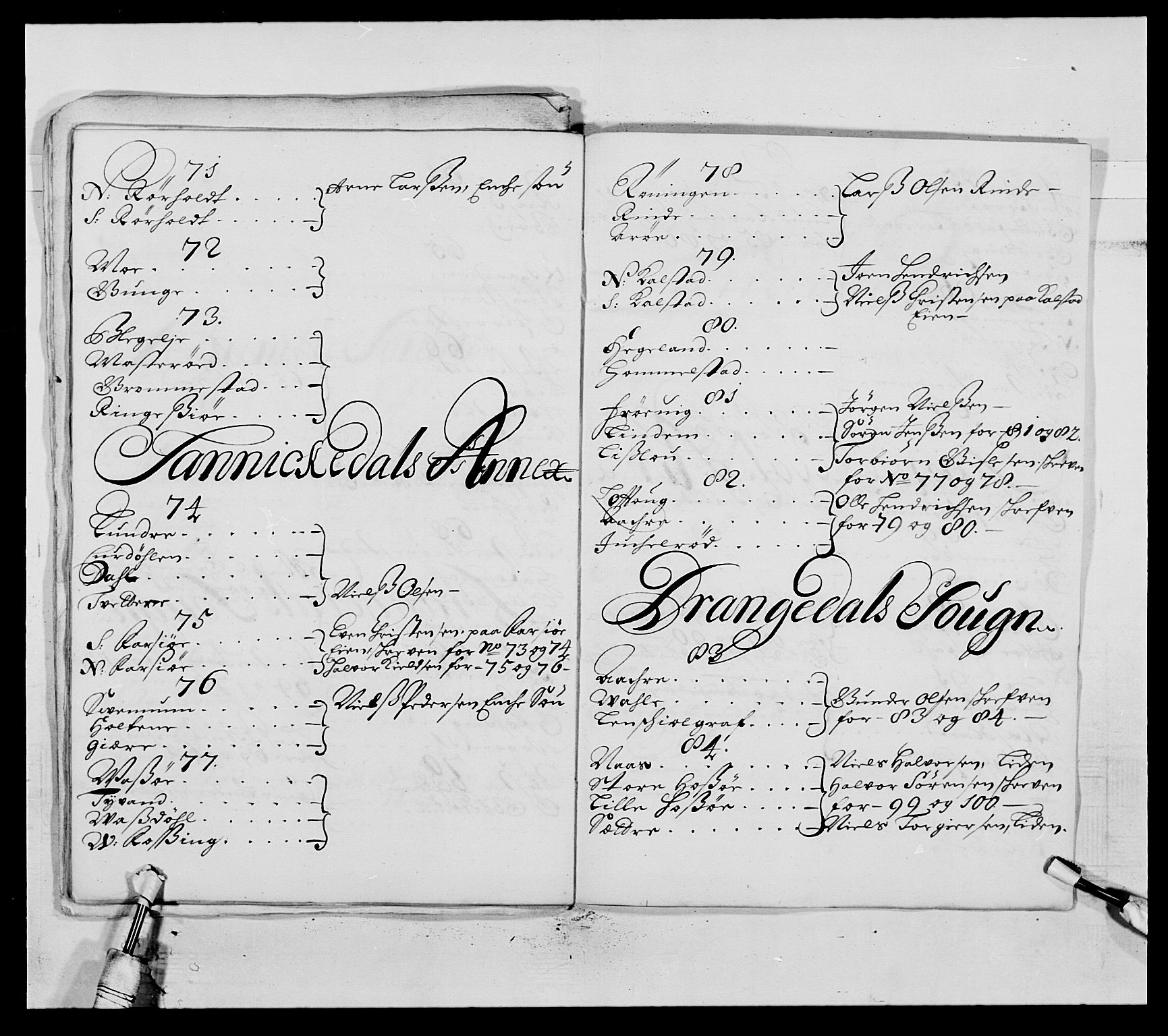 Kommanderende general (KG I) med Det norske krigsdirektorium, AV/RA-EA-5419/E/Ea/L0521: Vesterlenske regiment, 1662-1700, s. 496