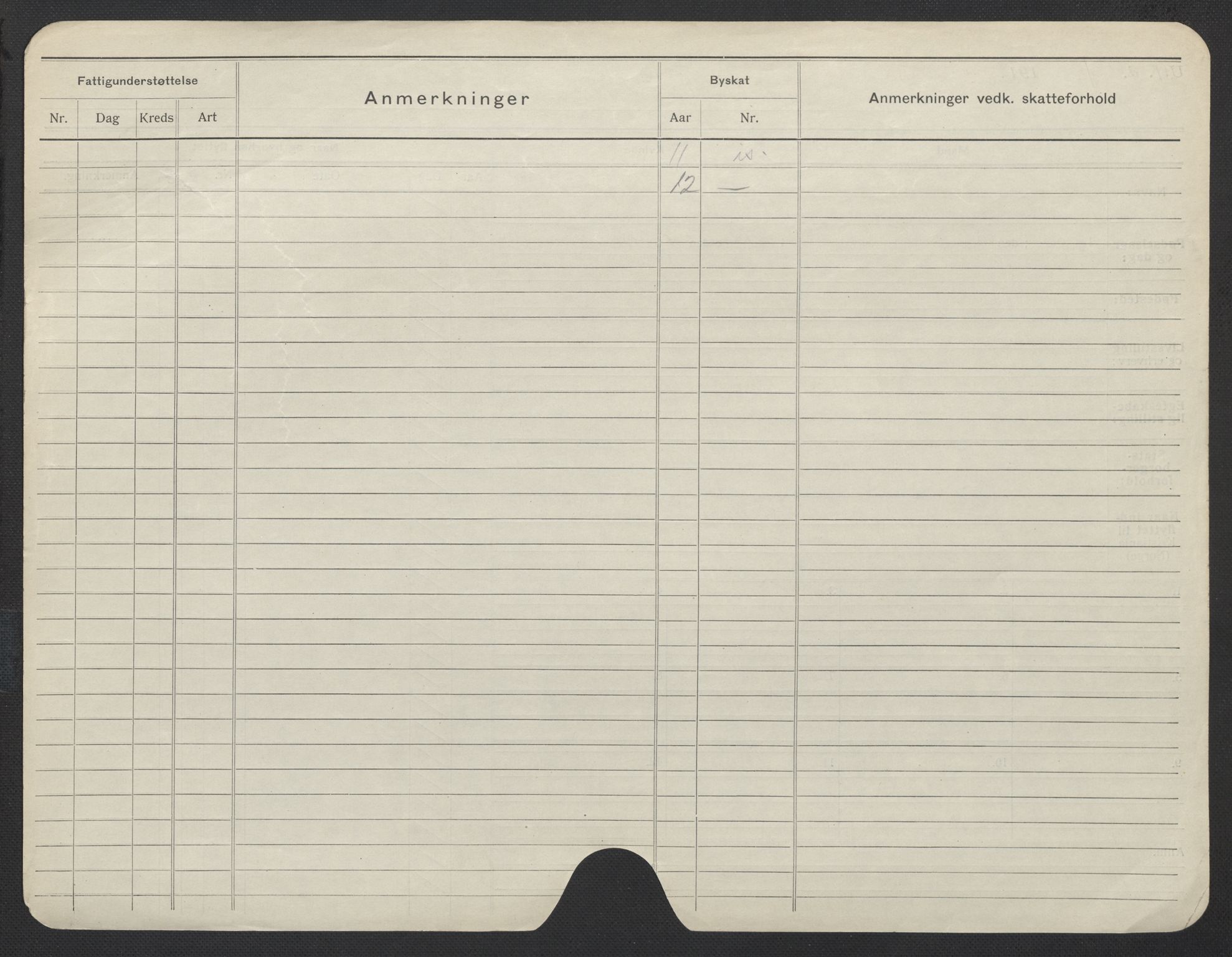 Oslo folkeregister, Registerkort, AV/SAO-A-11715/F/Fa/Fac/L0019: Kvinner, 1906-1914, s. 626b