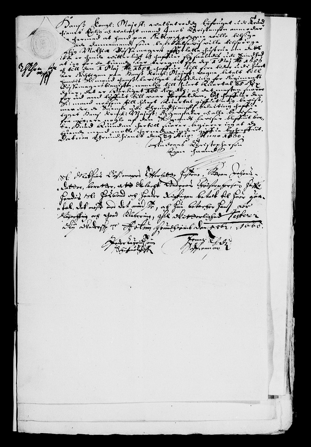 Rentekammeret inntil 1814, Reviderte regnskaper, Lensregnskaper, RA/EA-5023/R/Rb/Rbw/L0128: Trondheim len, 1656-1658