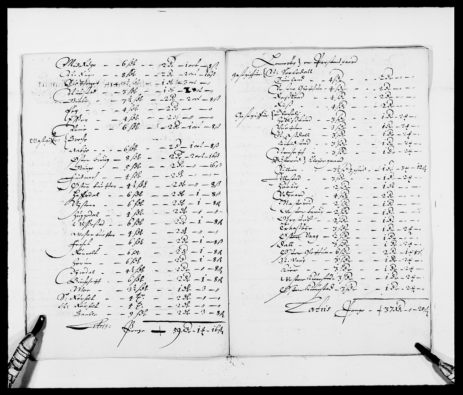 Rentekammeret inntil 1814, Reviderte regnskaper, Fogderegnskap, RA/EA-4092/R34/L2037: Fogderegnskap Bamble, 1662-1669, s. 236