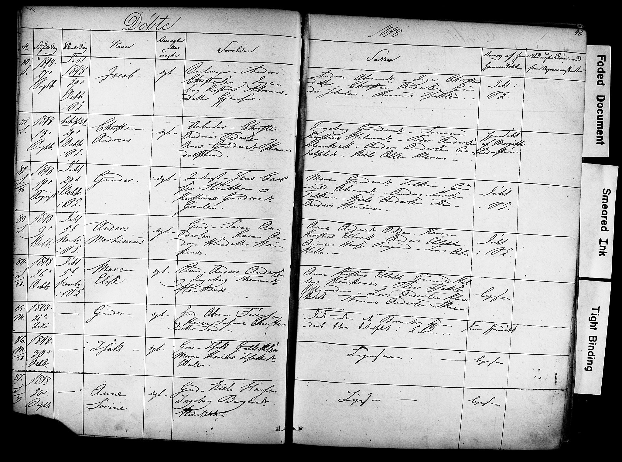 Solum kirkebøker, AV/SAKO-A-306/F/Fa/L0006: Ministerialbok nr. I 6, 1844-1855, s. 48