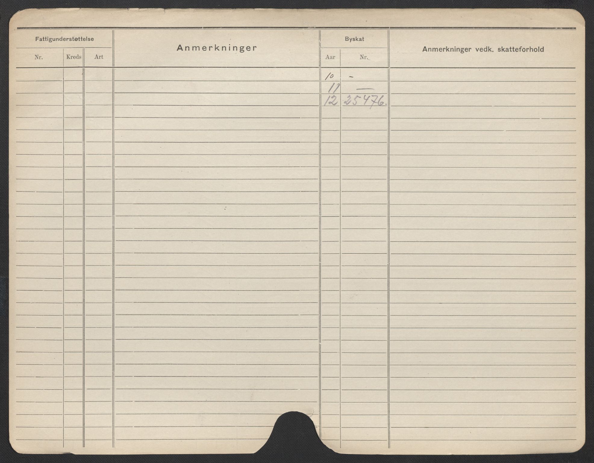 Oslo folkeregister, Registerkort, AV/SAO-A-11715/F/Fa/Fac/L0022: Kvinner, 1906-1914, s. 530b