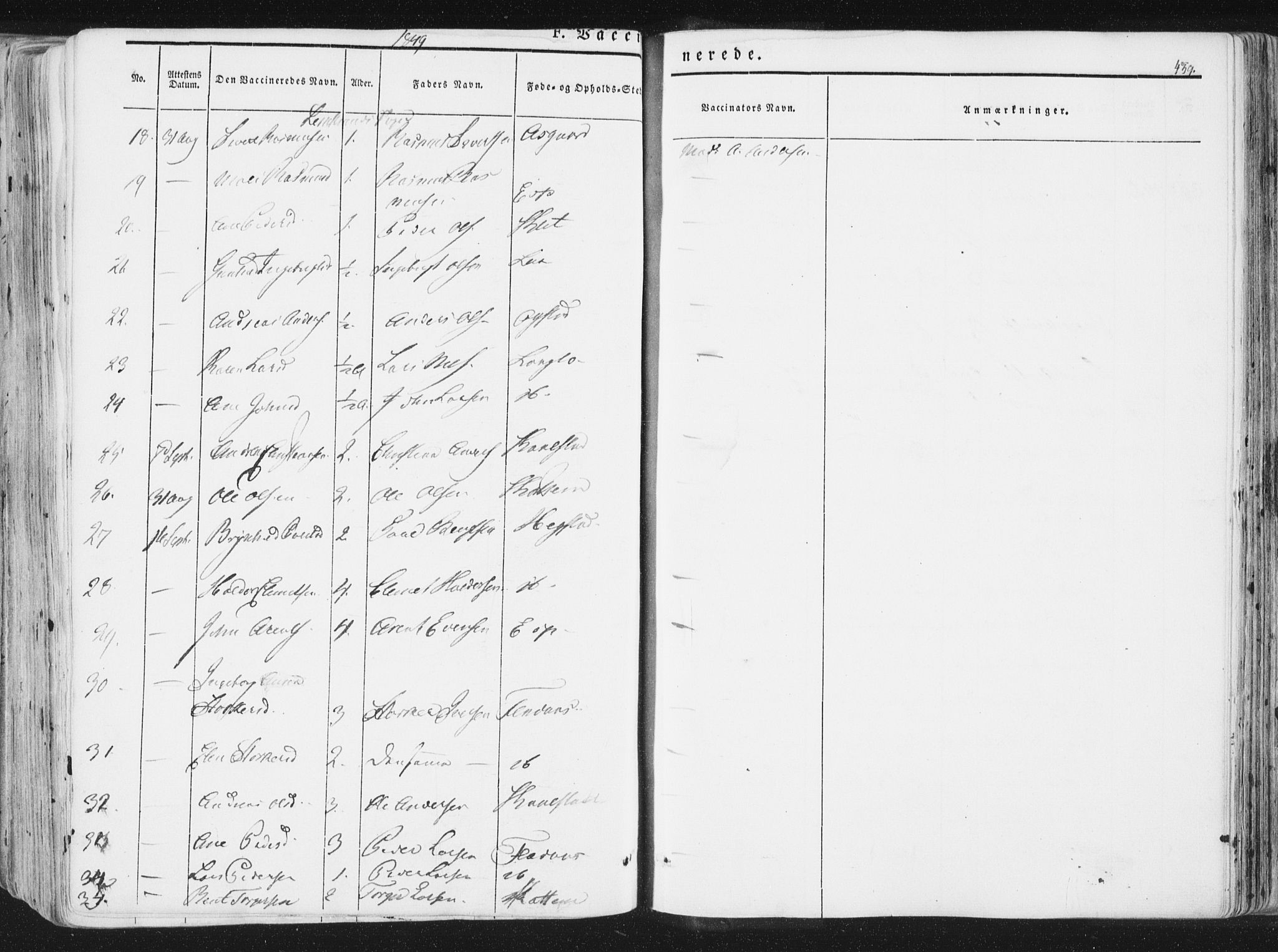 Ministerialprotokoller, klokkerbøker og fødselsregistre - Sør-Trøndelag, SAT/A-1456/691/L1074: Ministerialbok nr. 691A06, 1842-1852, s. 459