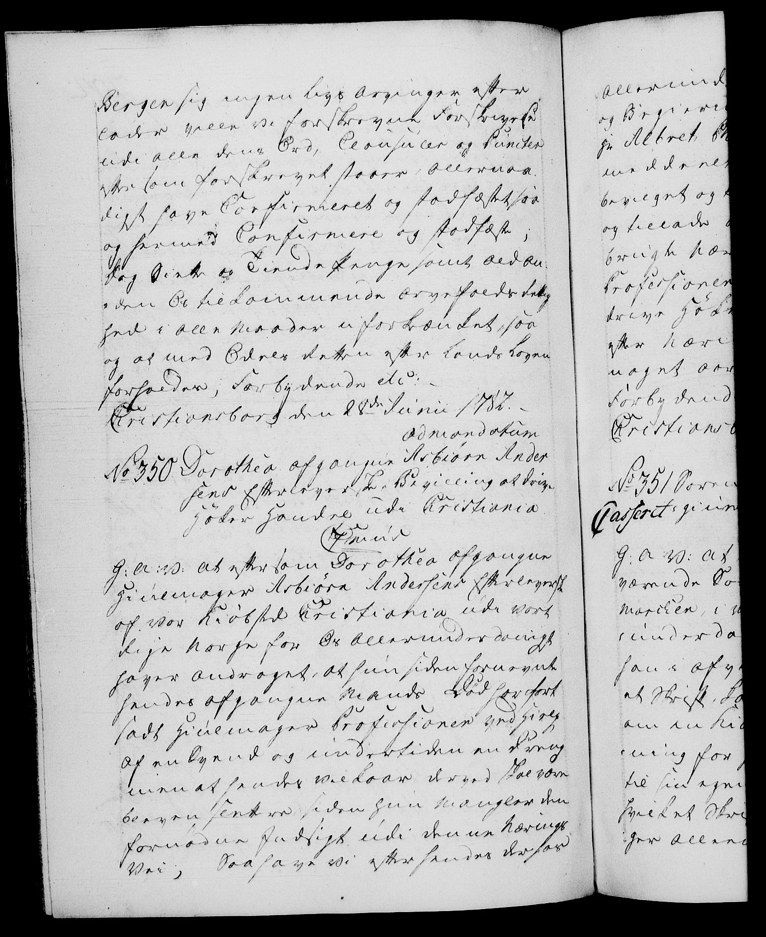 Danske Kanselli 1572-1799, RA/EA-3023/F/Fc/Fca/Fcaa/L0049: Norske registre, 1782-1783, s. 204b
