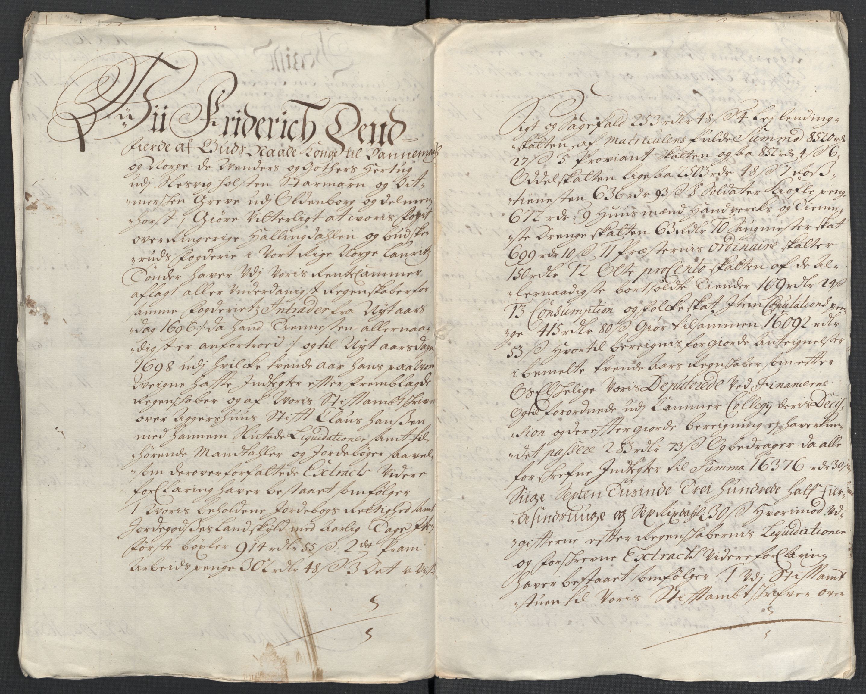 Rentekammeret inntil 1814, Reviderte regnskaper, Fogderegnskap, AV/RA-EA-4092/R22/L1454: Fogderegnskap Ringerike, Hallingdal og Buskerud, 1697, s. 377