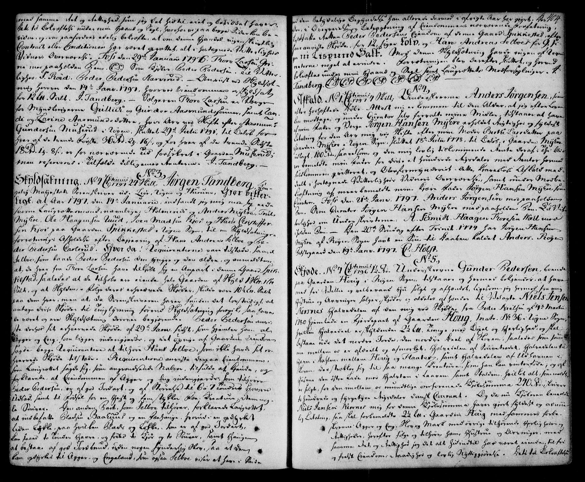 Lier, Røyken og Hurum sorenskriveri, AV/SAKO-A-89/G/Ga/Gaa/L0005: Pantebok nr. V, 1788-1801, s. 404