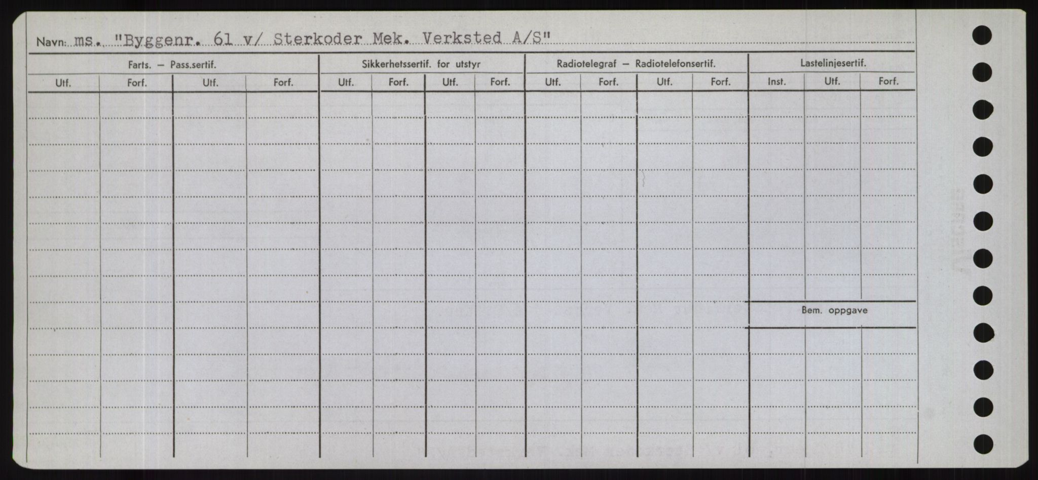 Sjøfartsdirektoratet med forløpere, Skipsmålingen, RA/S-1627/H/Hd/L0006: Fartøy, Byg-Båt, s. 624