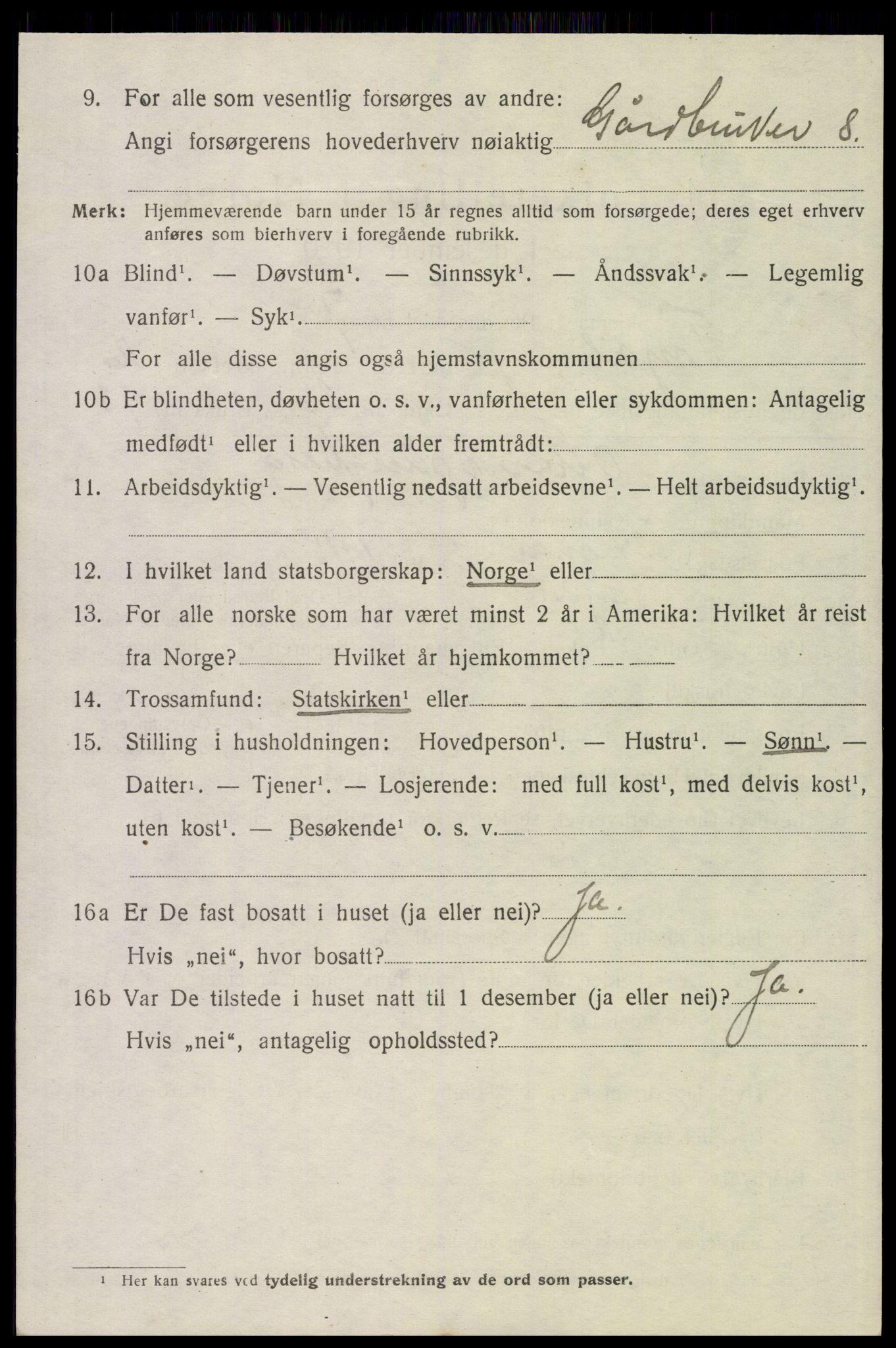 SAH, Folketelling 1920 for 0428 Trysil herred, 1920, s. 9434
