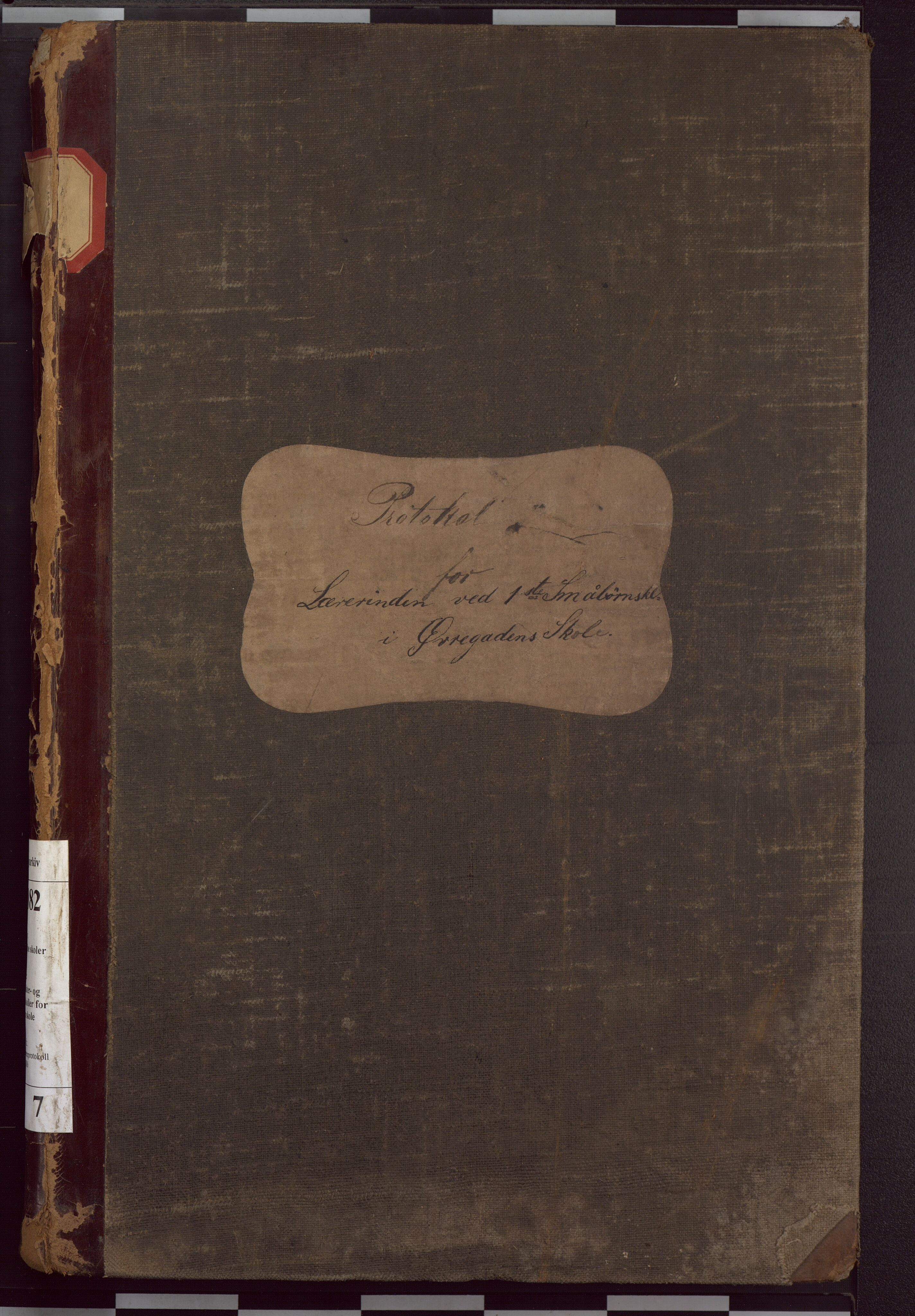 Christi Krybbe skoler, BBA/A-0082/G/Ga/Gab/L0007: Karakter- og fraværsprotokoll, 1881-1886