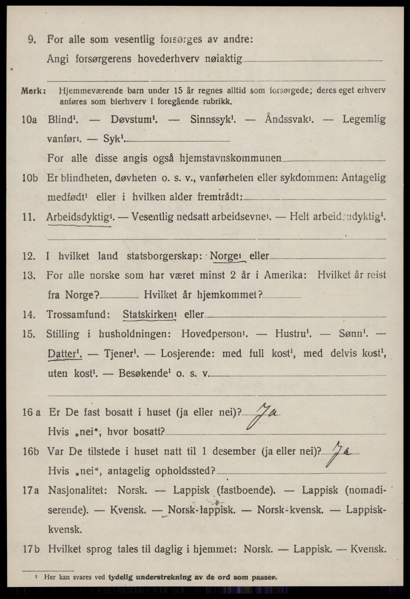 SAT, Folketelling 1920 for 1630 Å herred, 1920, s. 2563