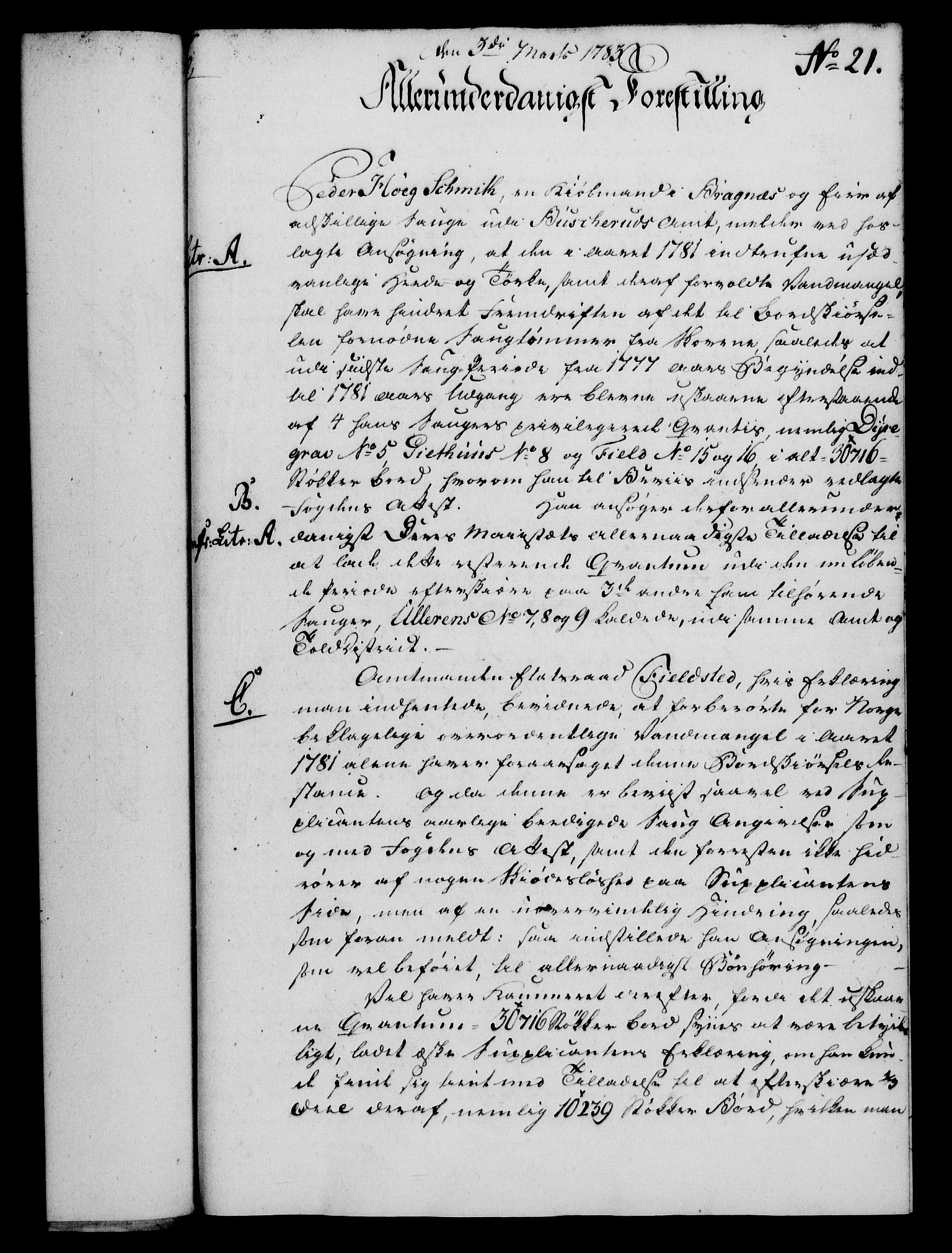 Rentekammeret, Kammerkanselliet, RA/EA-3111/G/Gf/Gfa/L0065: Norsk relasjons- og resolusjonsprotokoll (merket RK 52.65), 1783, s. 139
