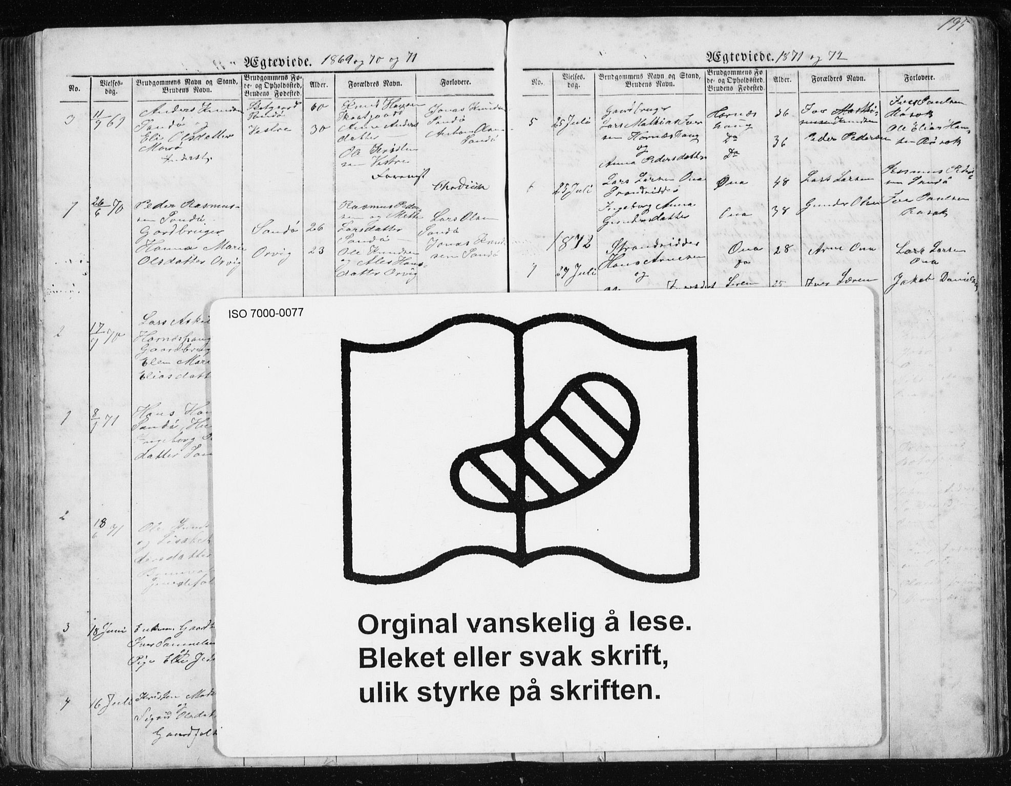 Ministerialprotokoller, klokkerbøker og fødselsregistre - Møre og Romsdal, AV/SAT-A-1454/561/L0732: Klokkerbok nr. 561C02, 1867-1900, s. 195