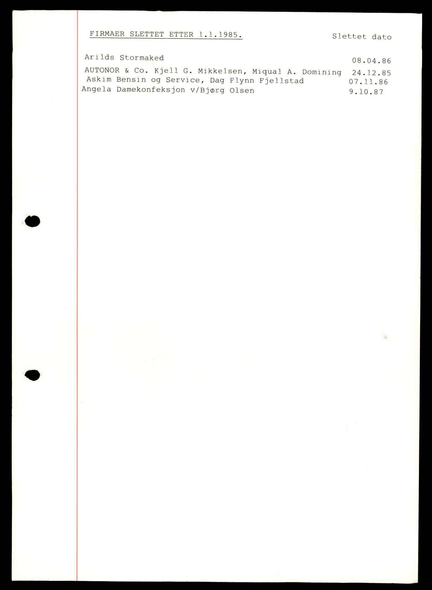 Heggen og Frøland tingrett, AV/SAT-A-10208/K/Ka/Kaa/L0001: Enkeltmannsforetak, A – M, 1944-1990, s. 3