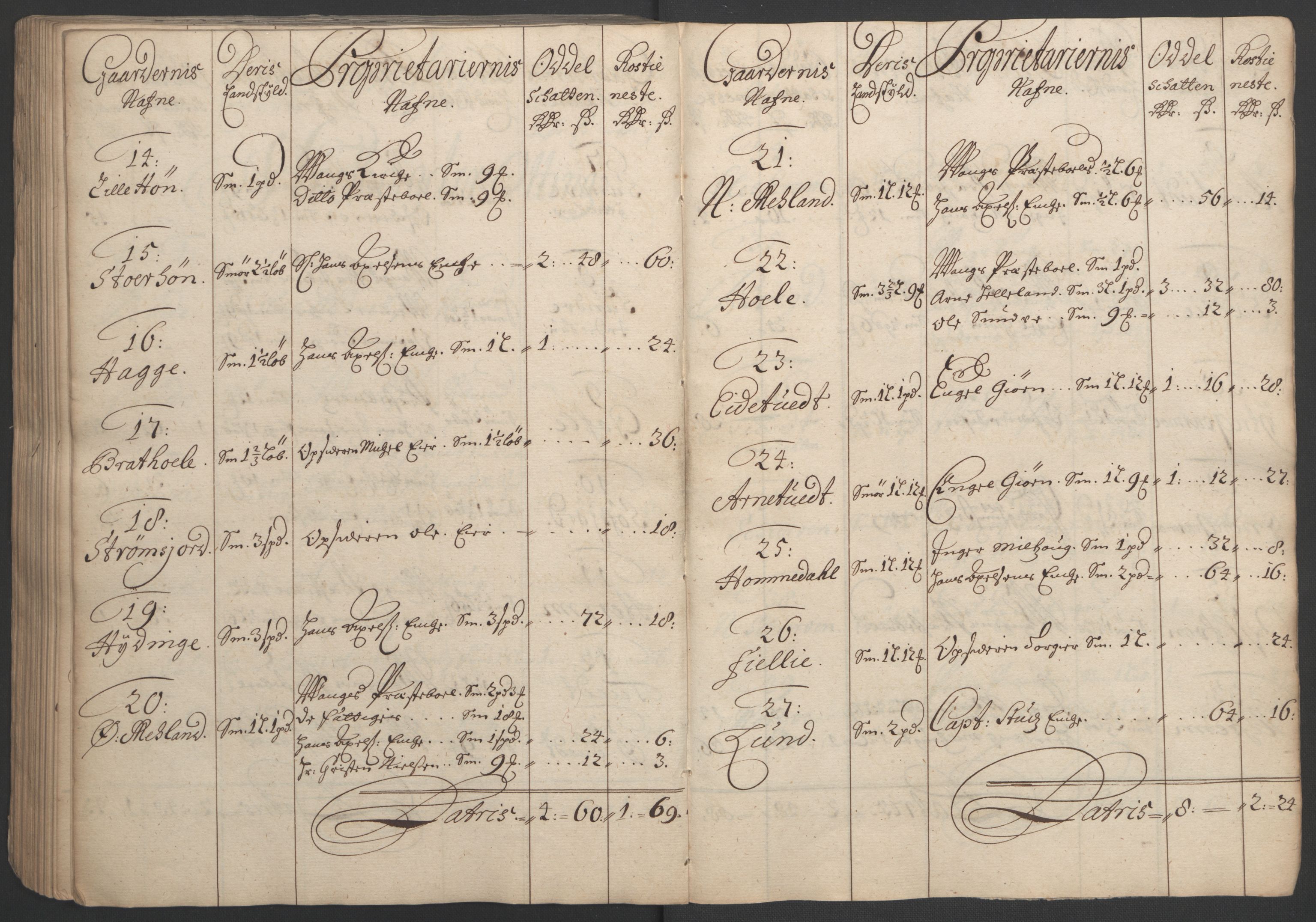 Rentekammeret inntil 1814, Reviderte regnskaper, Fogderegnskap, AV/RA-EA-4092/R51/L3183: Fogderegnskap Nordhordland og Voss, 1695-1697, s. 259