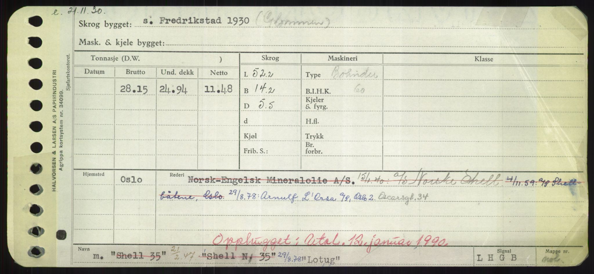 Sjøfartsdirektoratet med forløpere, Skipsmålingen, AV/RA-S-1627/H/Hd/L0023: Fartøy, Lia-Løv, s. 373