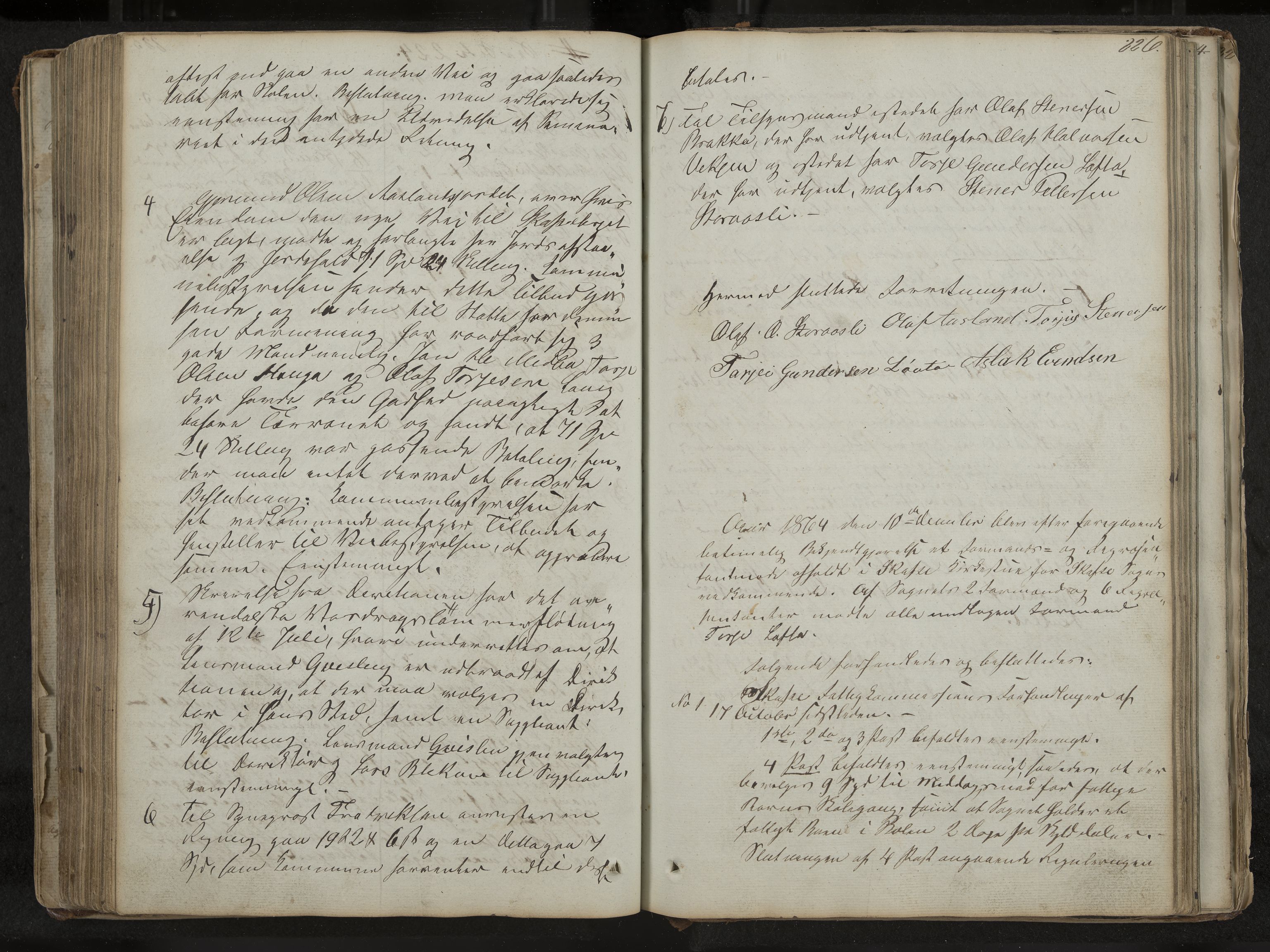 Mo formannskap og sentraladministrasjon, IKAK/0832021/A/L0001: Møtebok Mo og Skafså, 1837-1882, s. 226
