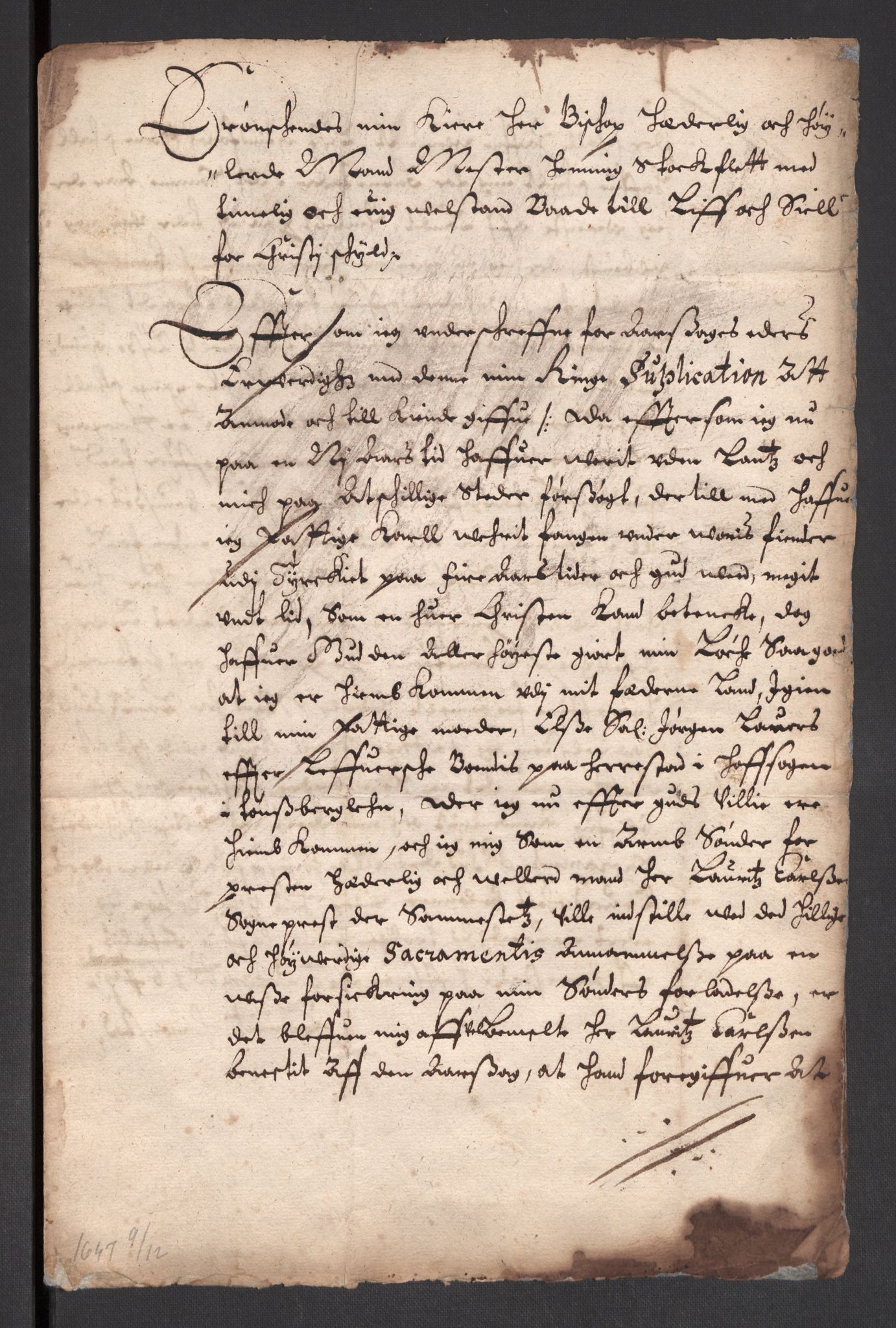 Danske Kanselli 1572-1799, AV/RA-EA-3023/F/Fc/Fcc/Fcca/L0012: Norske innlegg 1572-1799, 1648-1649, s. 72