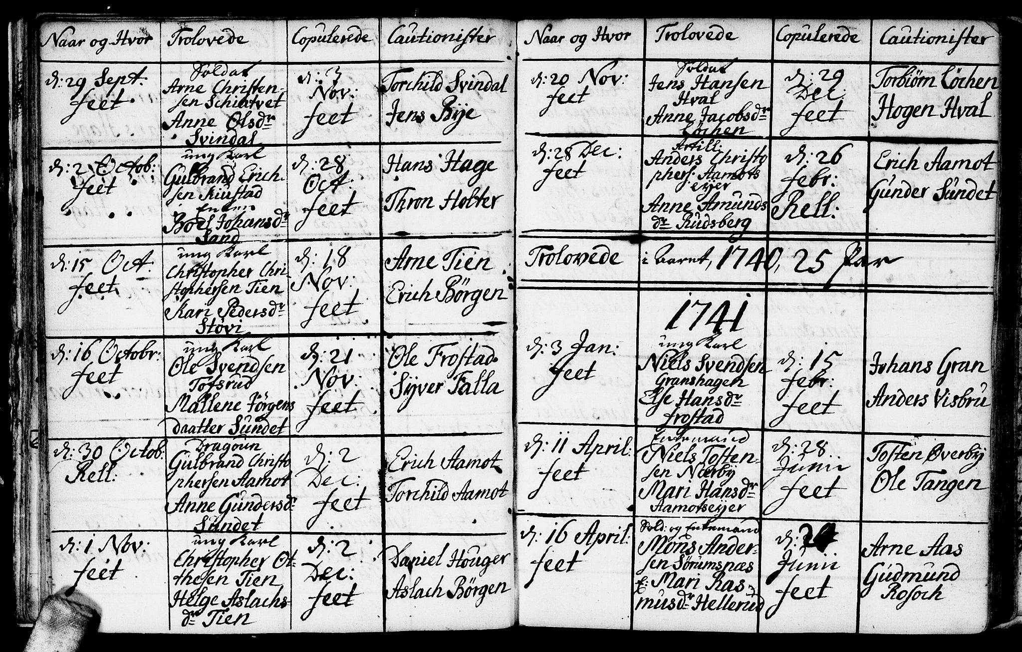 Fet prestekontor Kirkebøker, SAO/A-10370a/F/Fa/L0001: Ministerialbok nr. I 1, 1716-1751, s. 31