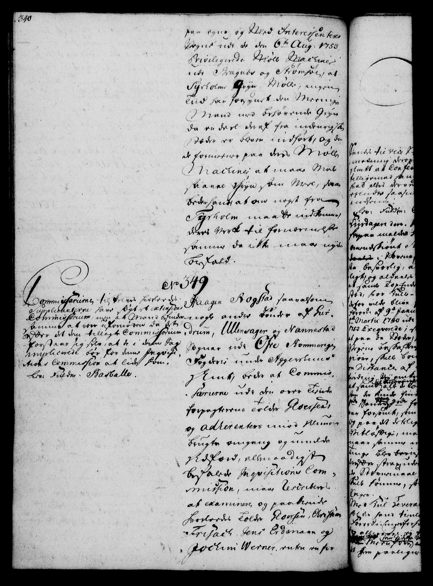 Rentekammeret, Kammerkanselliet, RA/EA-3111/G/Gh/Gha/L0033: Norsk ekstraktmemorialprotokoll (merket RK 53.78), 1755-1756, s. 340
