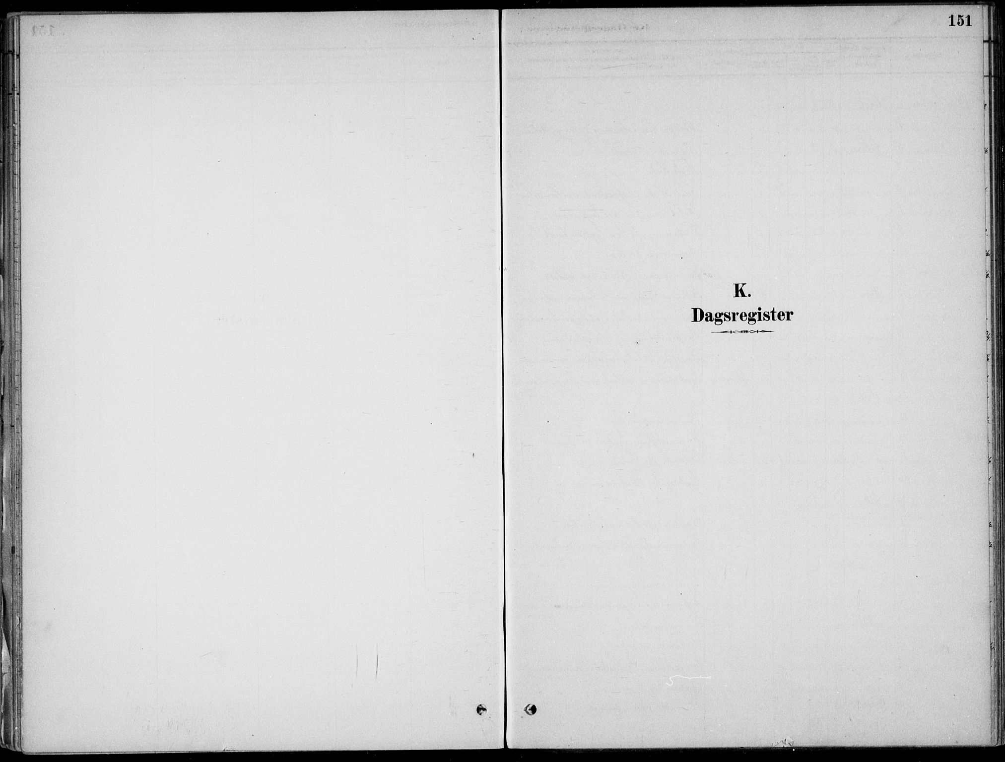 Ådal kirkebøker, SAKO/A-248/F/Fa/L0003: Ministerialbok nr. I 3, 1884-1903, s. 151