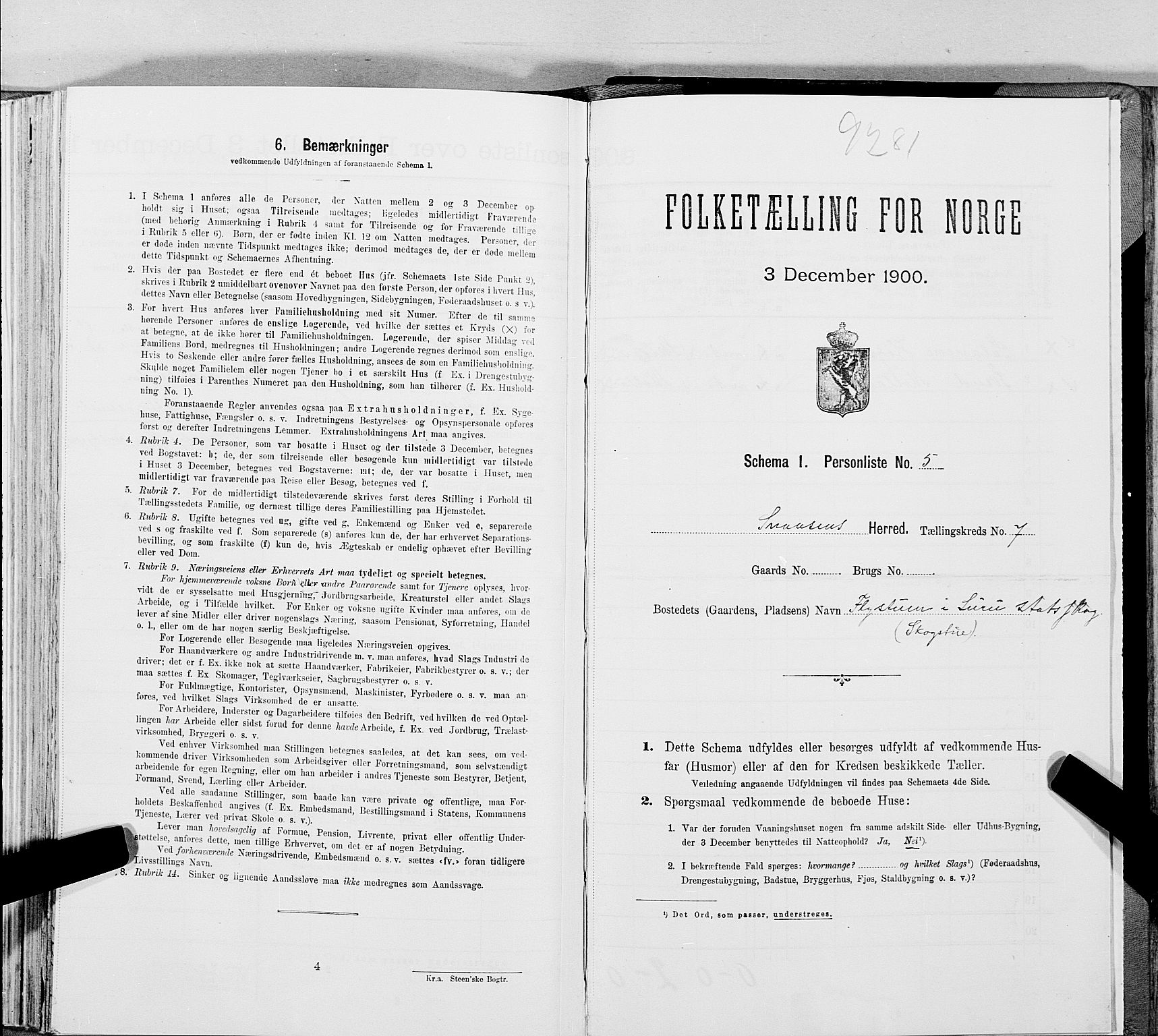 SAT, Folketelling 1900 for 1736 Snåsa herred, 1900, s. 1385