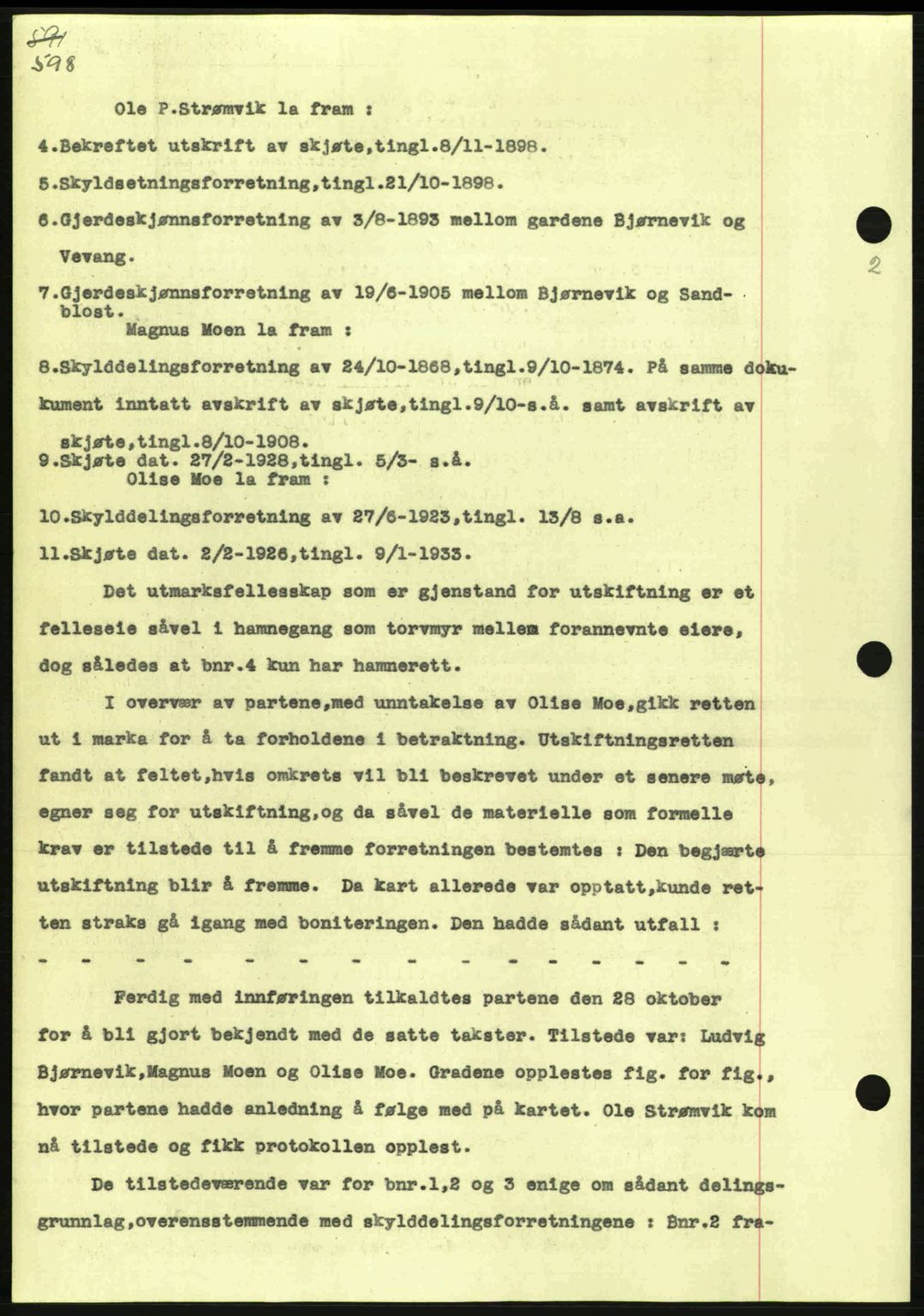 Nordmøre sorenskriveri, SAT/A-4132/1/2/2Ca: Pantebok nr. A92, 1942-1942, Dagboknr: 1174/1942