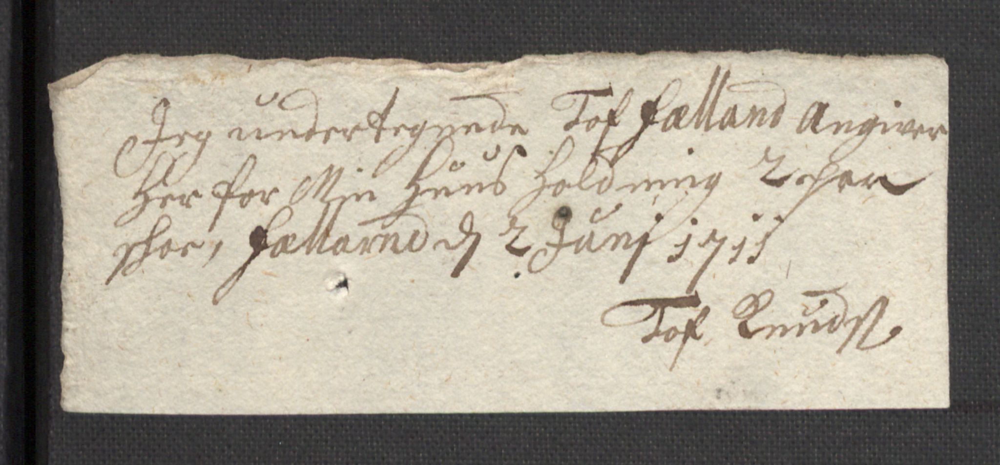 Rentekammeret inntil 1814, Reviderte regnskaper, Fogderegnskap, AV/RA-EA-4092/R36/L2121: Fogderegnskap Øvre og Nedre Telemark og Bamble, 1711, s. 254